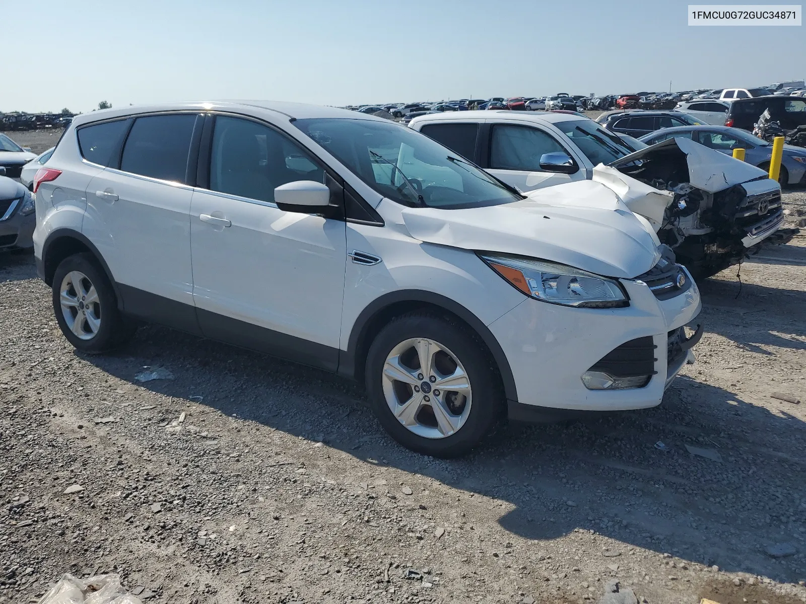 2016 Ford Escape Se VIN: 1FMCU0G72GUC34871 Lot: 63200094