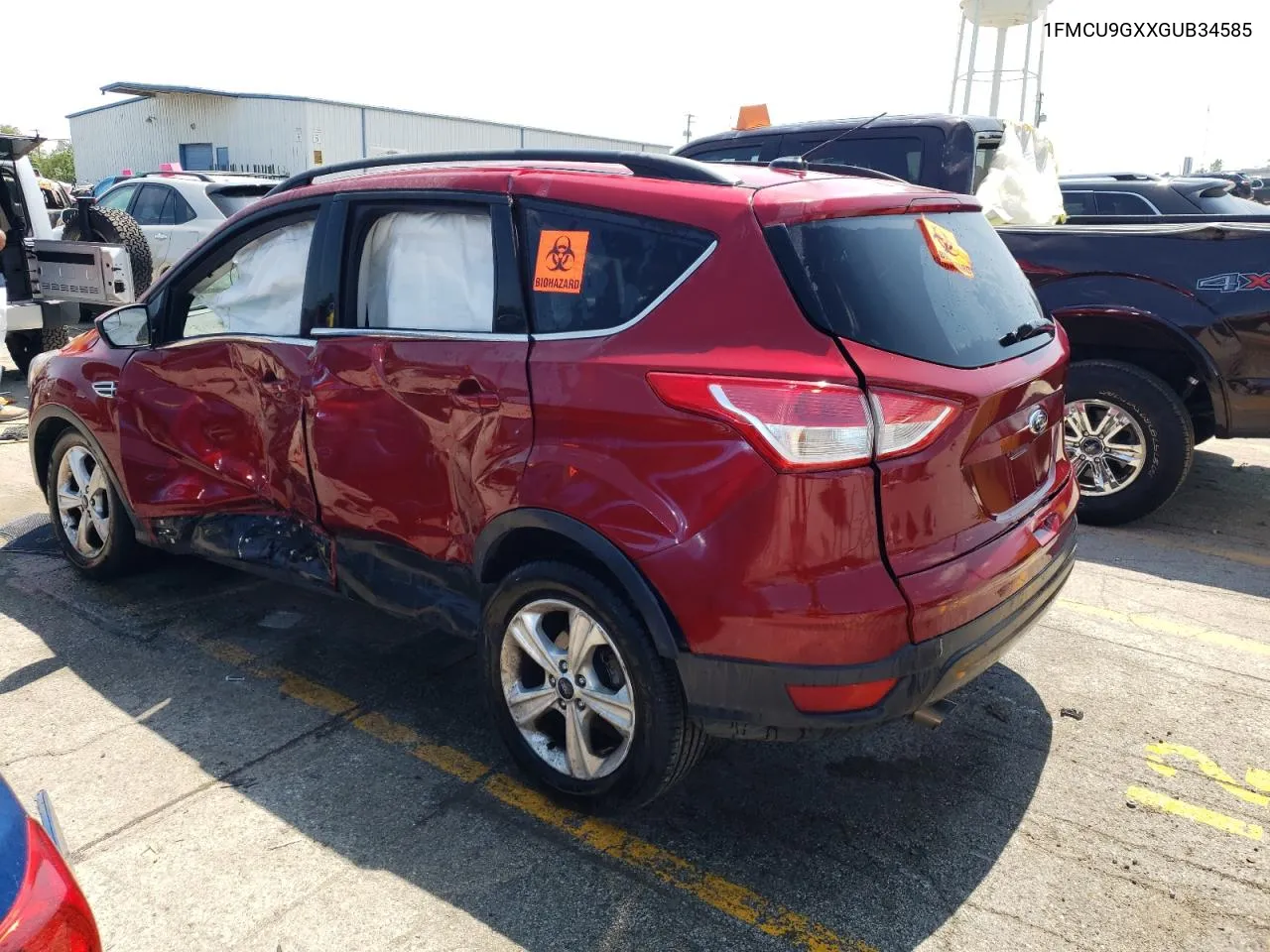 2016 Ford Escape Se VIN: 1FMCU9GXXGUB34585 Lot: 63329494