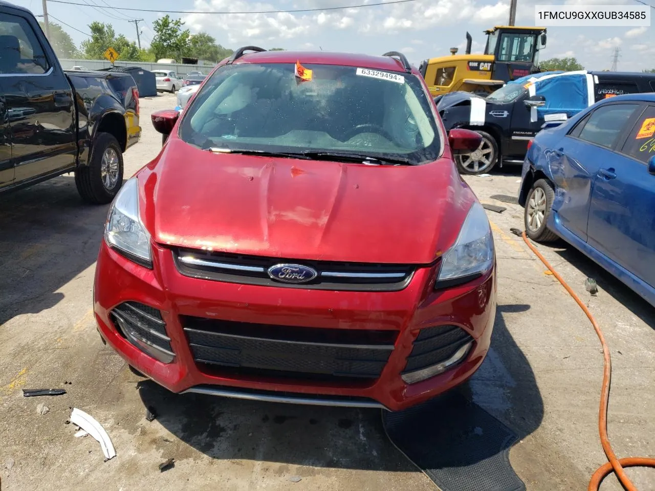 2016 Ford Escape Se VIN: 1FMCU9GXXGUB34585 Lot: 63329494