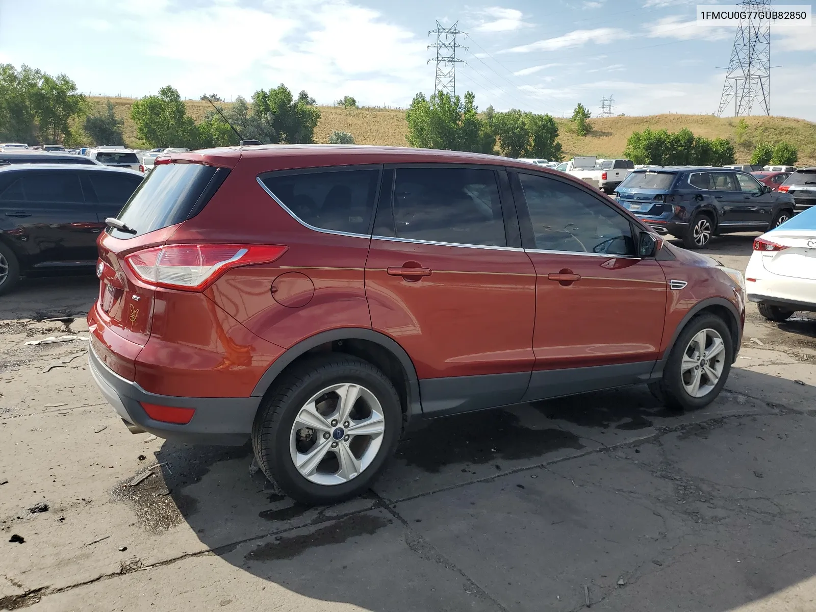 2016 Ford Escape Se VIN: 1FMCU0G77GUB82850 Lot: 63816334