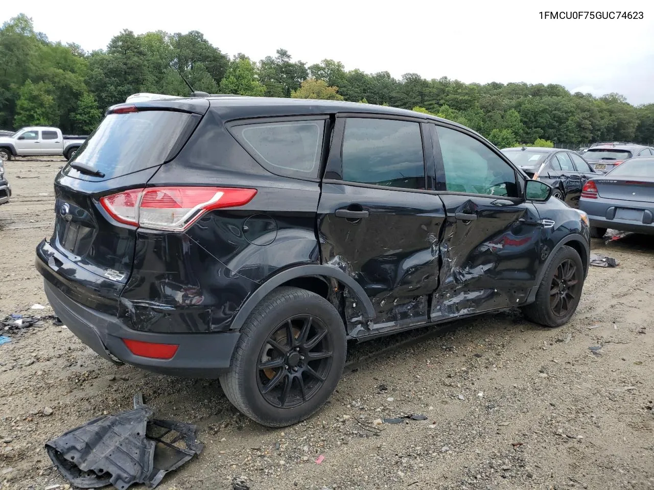 2016 Ford Escape S VIN: 1FMCU0F75GUC74623 Lot: 63965364