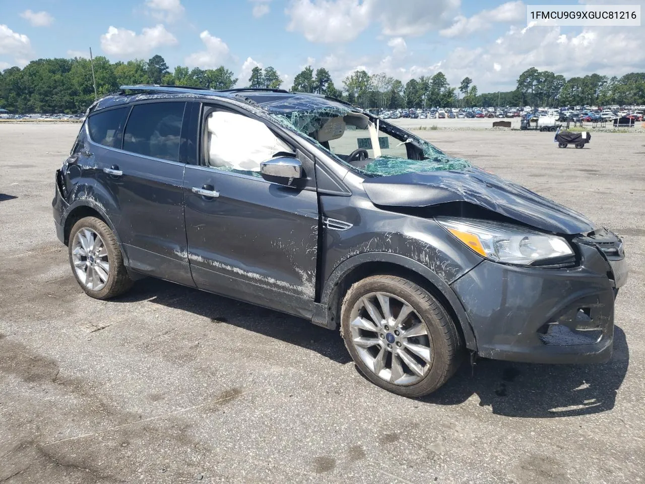 2016 Ford Escape Se VIN: 1FMCU9G9XGUC81216 Lot: 64245764