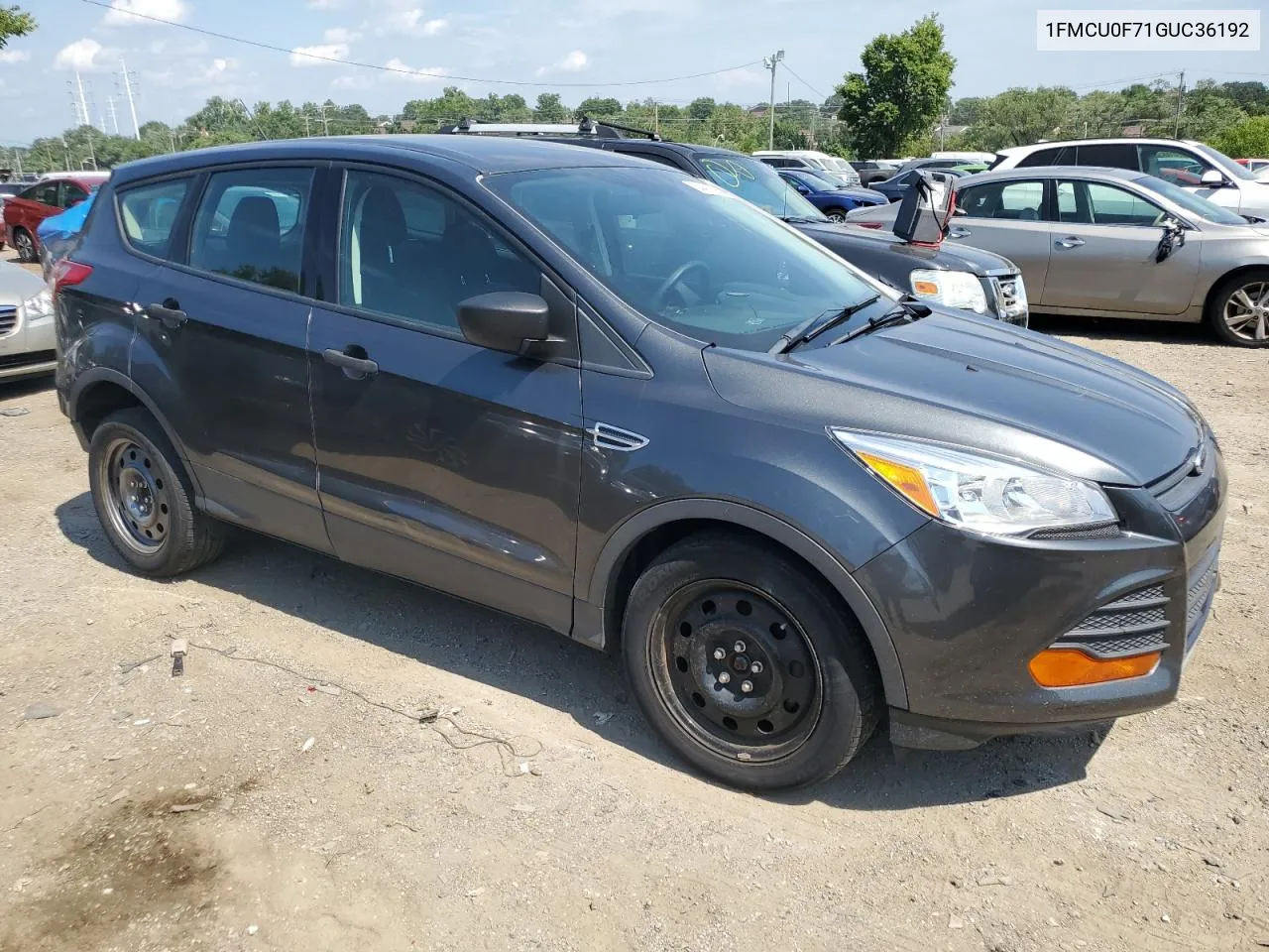 2016 Ford Escape S VIN: 1FMCU0F71GUC36192 Lot: 64435694