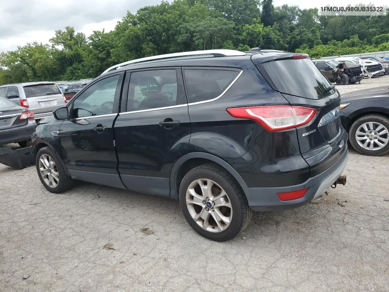 2016 Ford Escape Titanium VIN: 1FMCU0J98GUB35322 Lot: 65380474