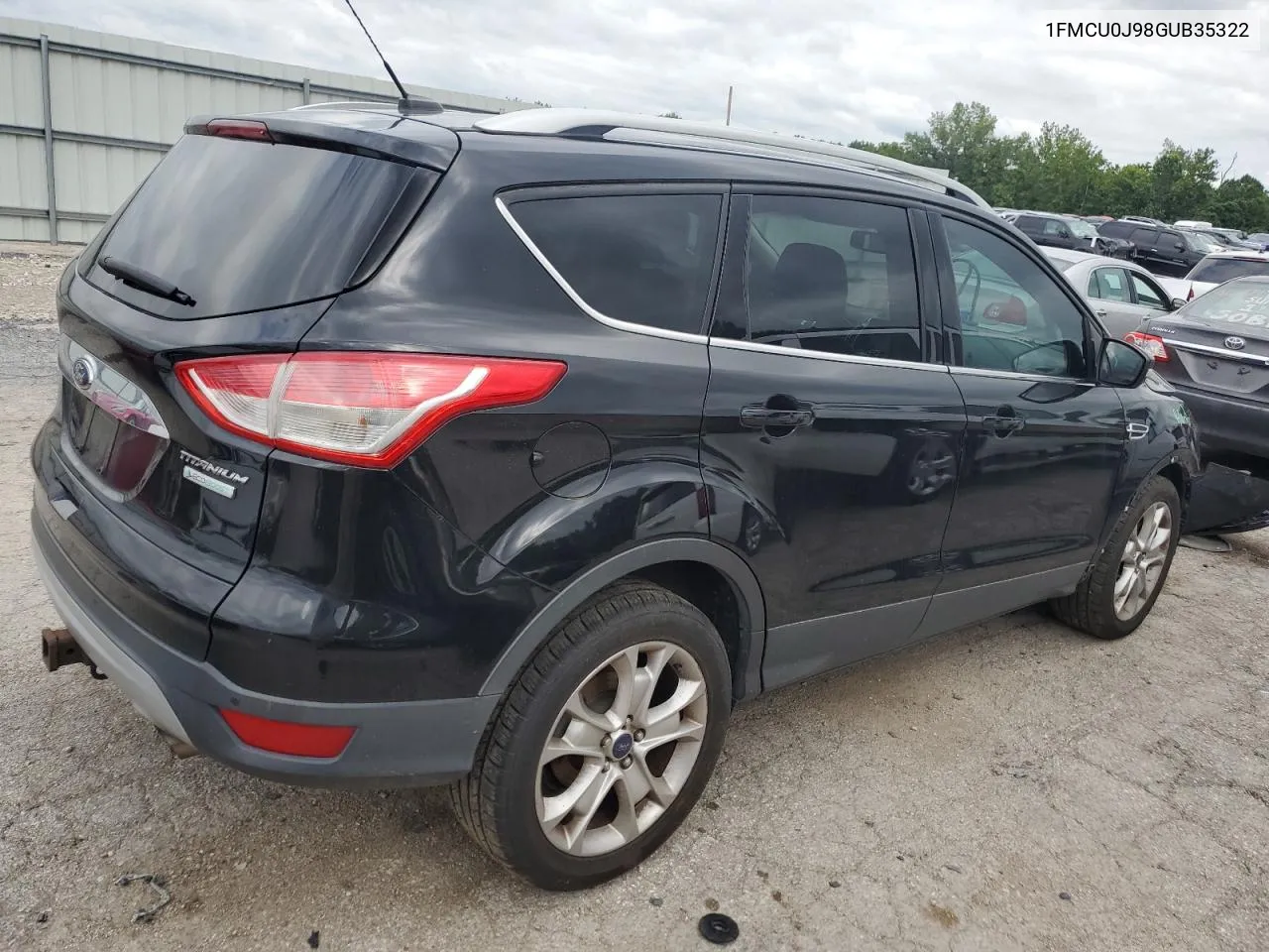 2016 Ford Escape Titanium VIN: 1FMCU0J98GUB35322 Lot: 65380474