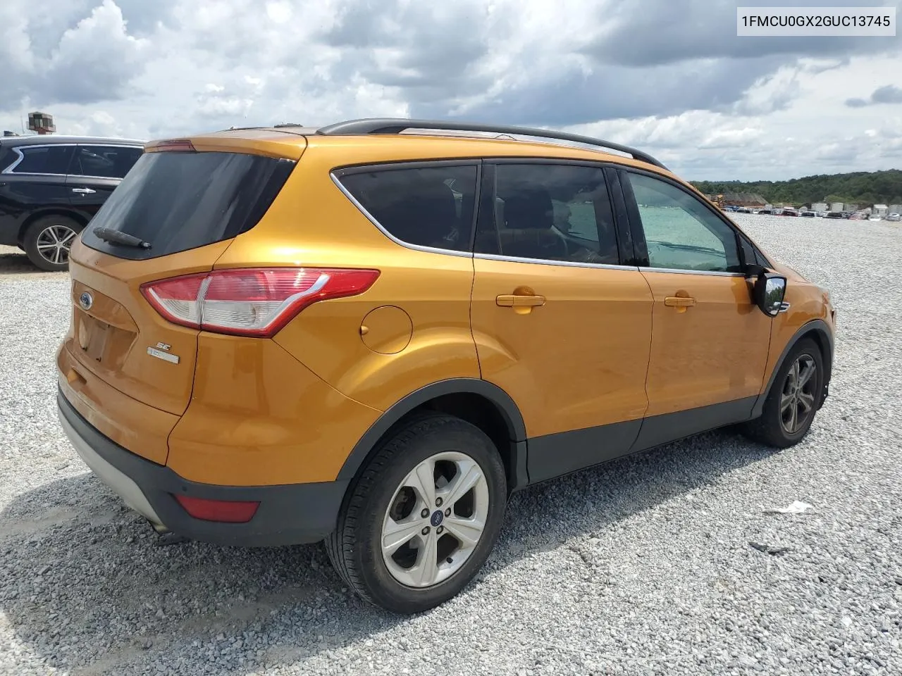 2016 Ford Escape Se VIN: 1FMCU0GX2GUC13745 Lot: 66142664