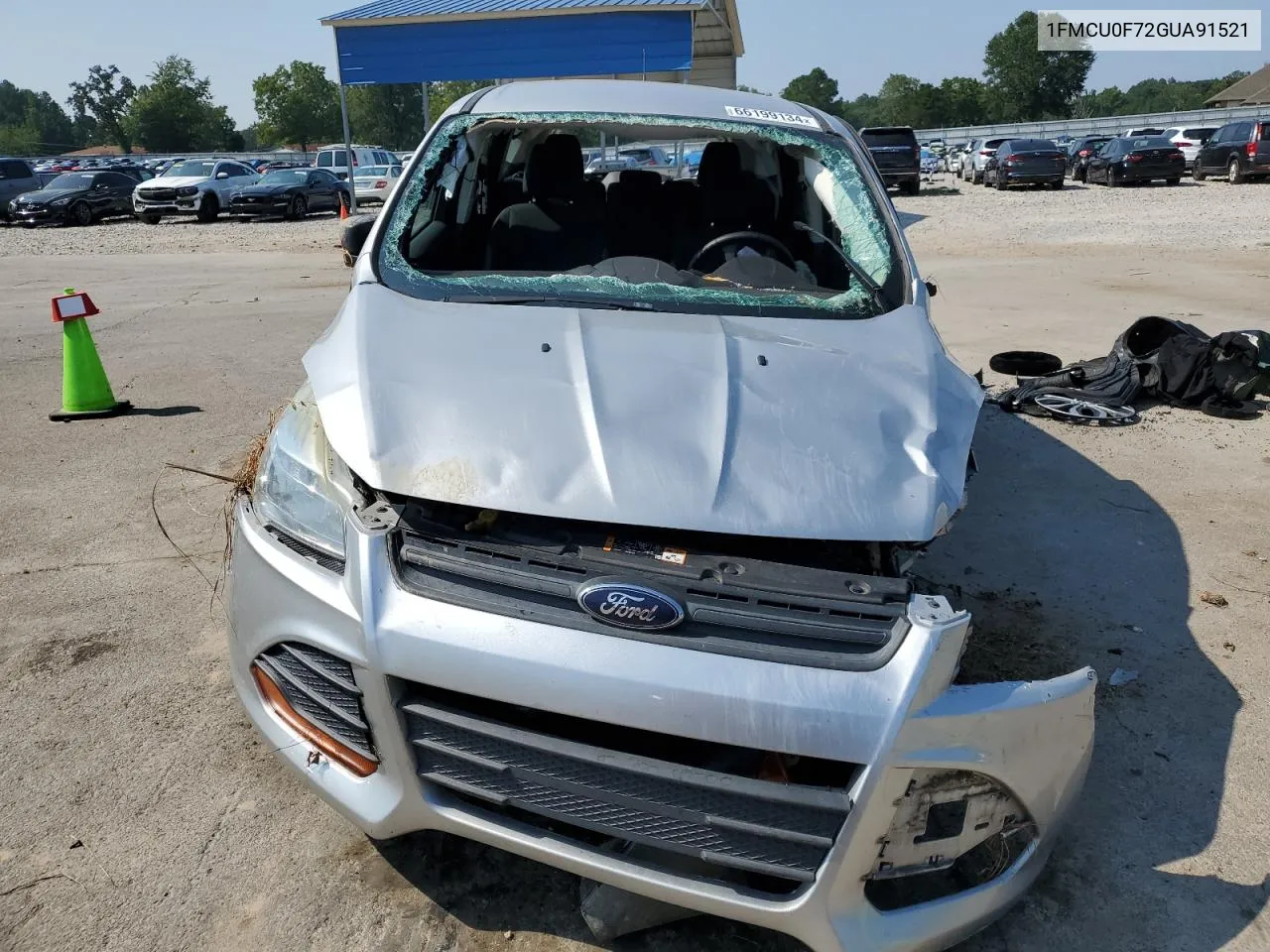 2016 Ford Escape S VIN: 1FMCU0F72GUA91521 Lot: 66199134