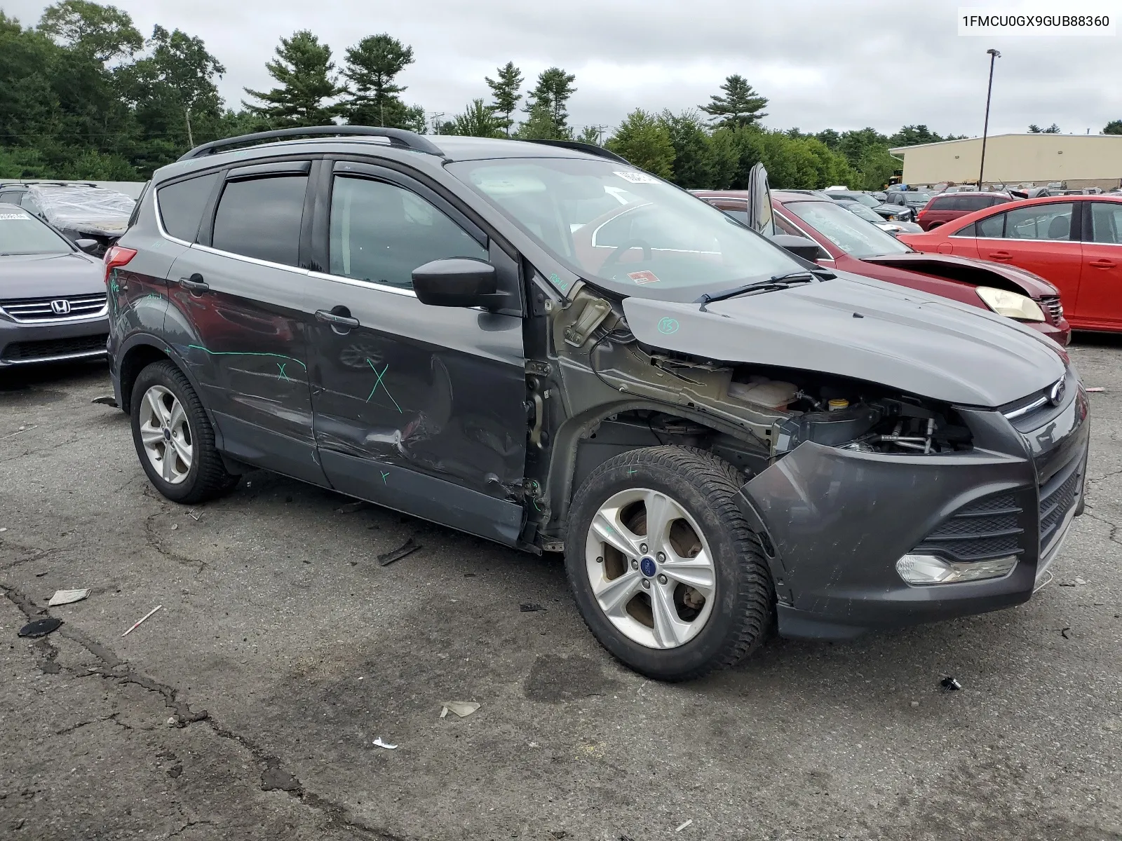 2016 Ford Escape Se VIN: 1FMCU0GX9GUB88360 Lot: 66242184