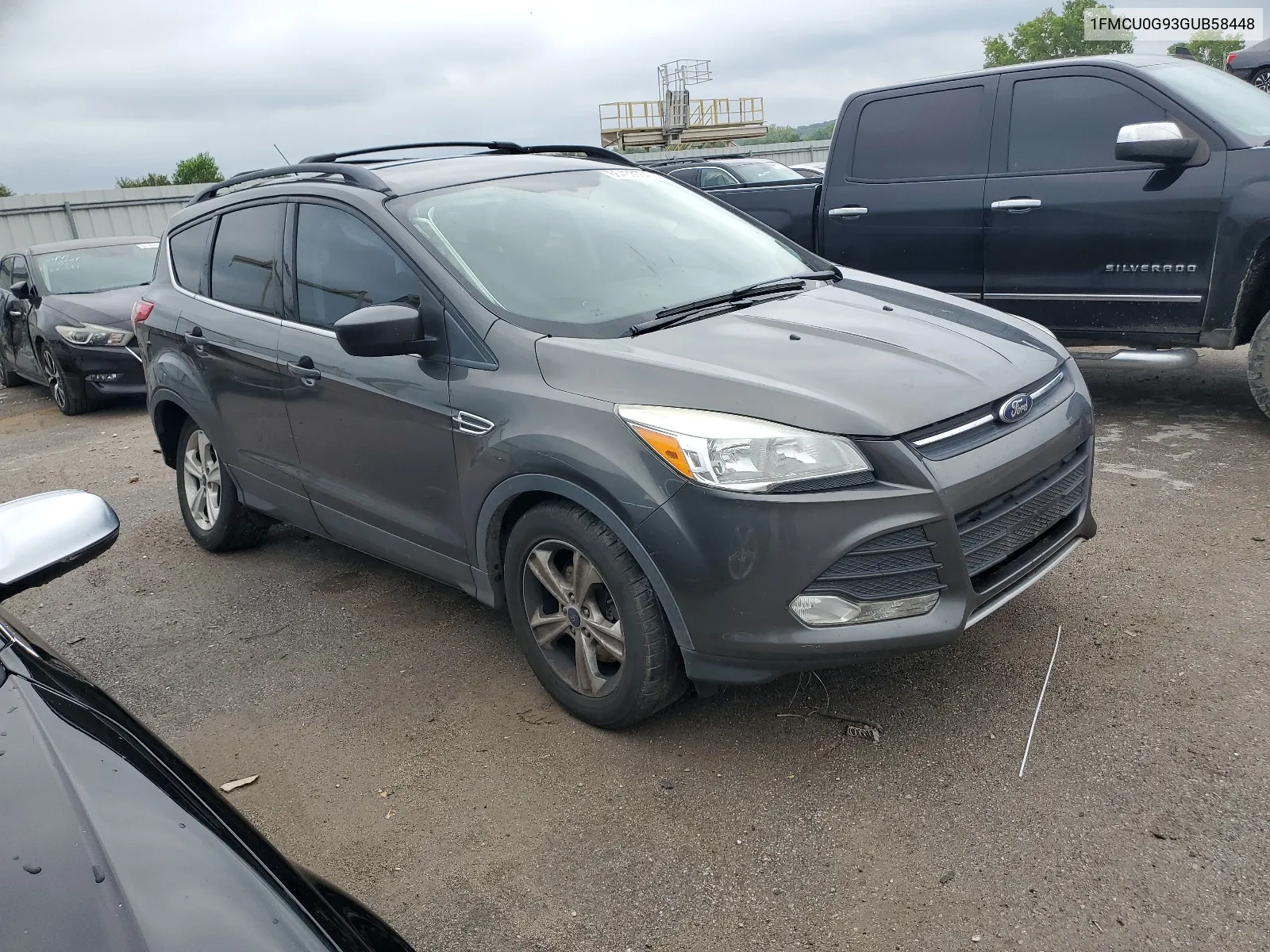 2016 Ford Escape Se VIN: 1FMCU0G93GUB58448 Lot: 66438664