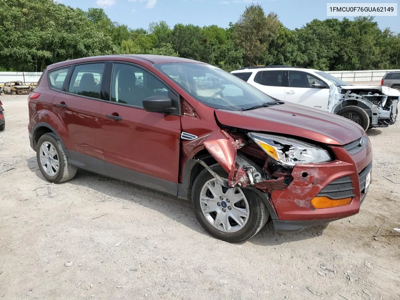 2016 Ford Escape S VIN: 1FMCU0F76GUA62149 Lot: 66603644