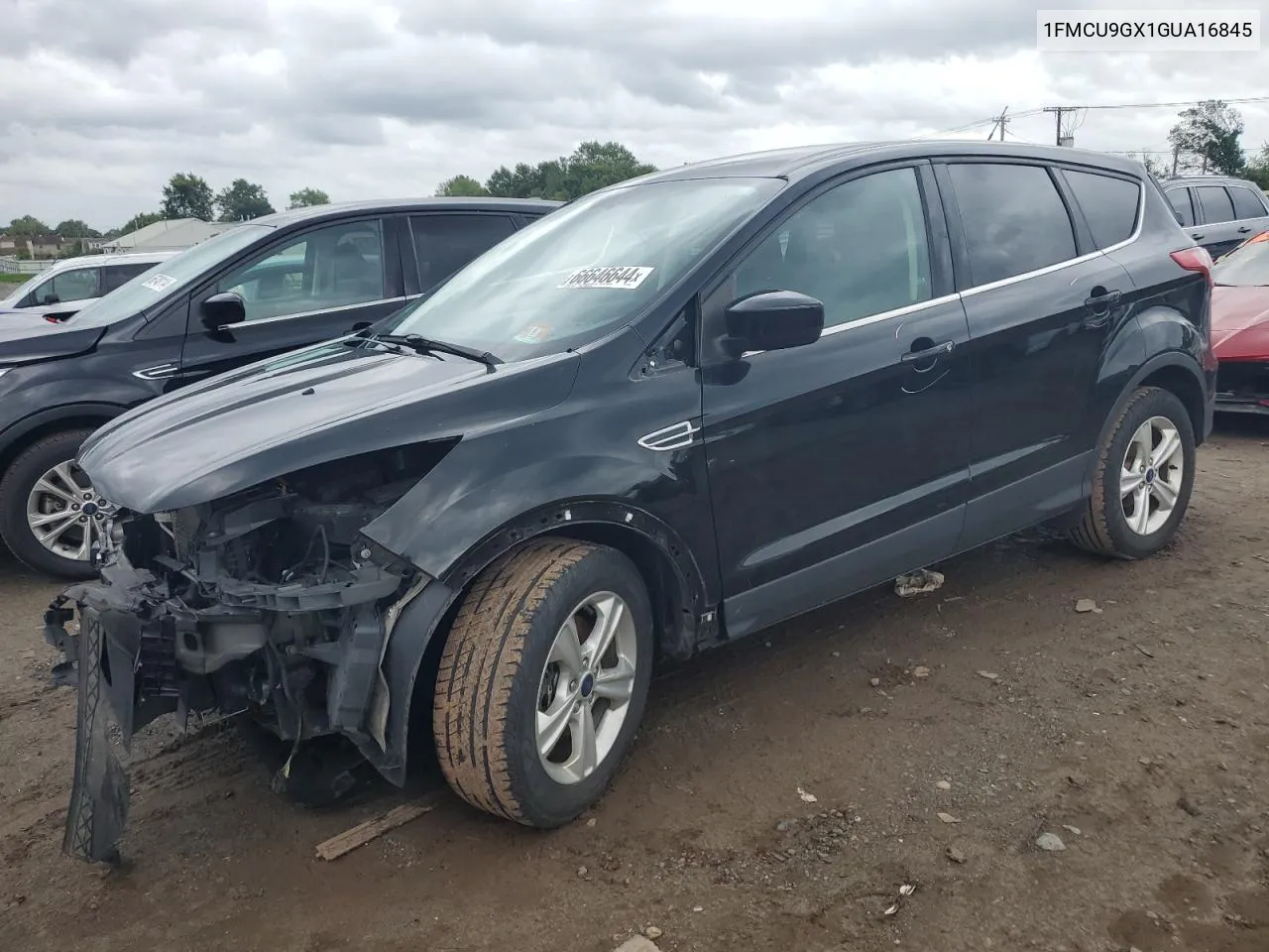 2016 Ford Escape Se VIN: 1FMCU9GX1GUA16845 Lot: 66646644