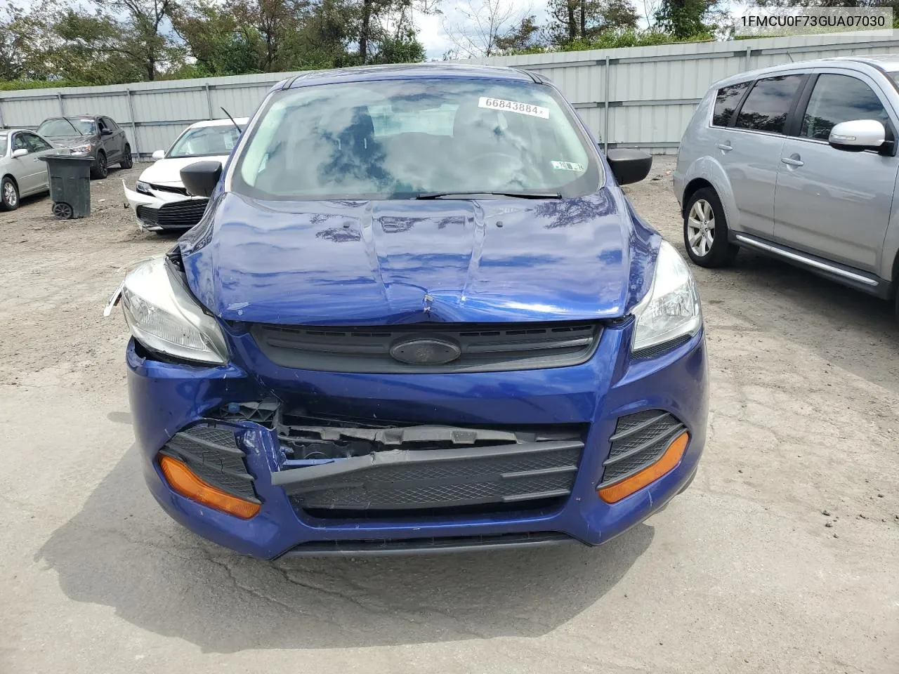 2016 Ford Escape S VIN: 1FMCU0F73GUA07030 Lot: 66843884