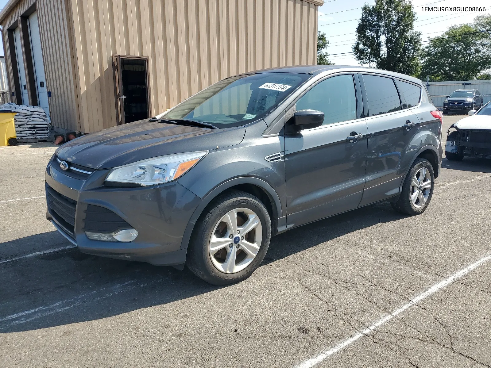 1FMCU9GX8GUC08666 2016 Ford Escape Se