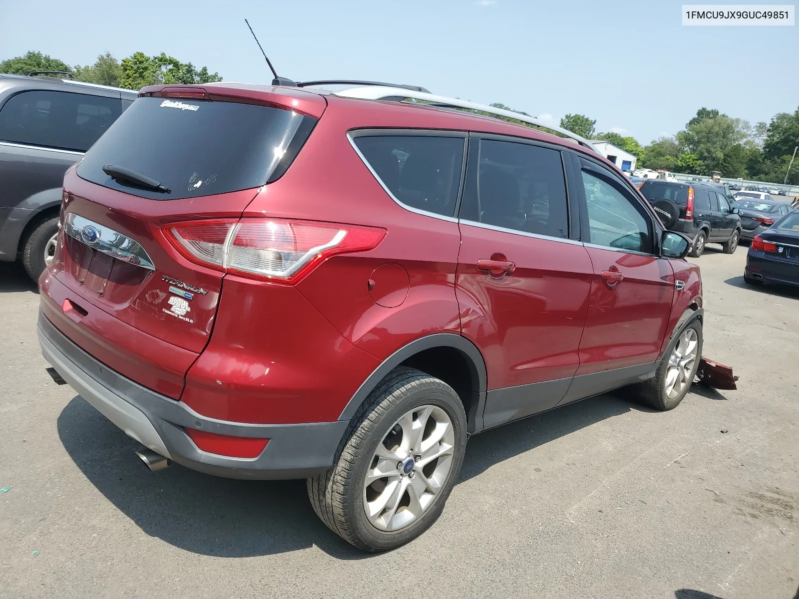 2016 Ford Escape Titanium VIN: 1FMCU9JX9GUC49851 Lot: 67612964