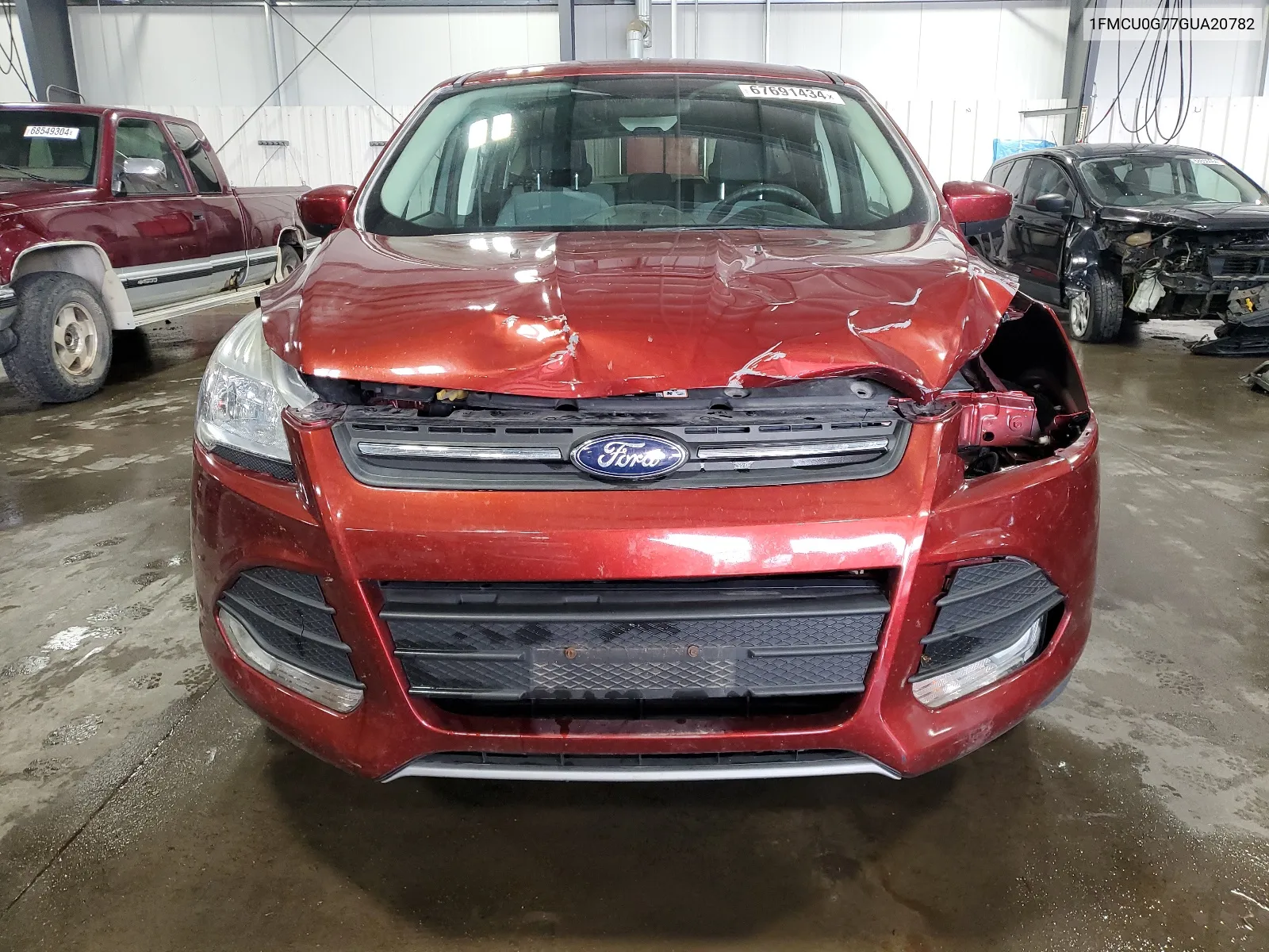 1FMCU0G77GUA20782 2016 Ford Escape Se