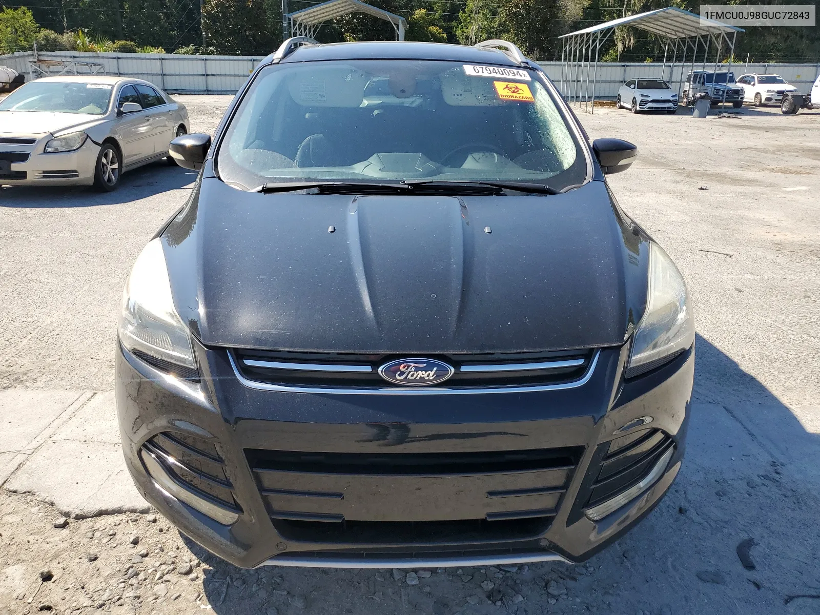 2016 Ford Escape Titanium VIN: 1FMCU0J98GUC72843 Lot: 67940094