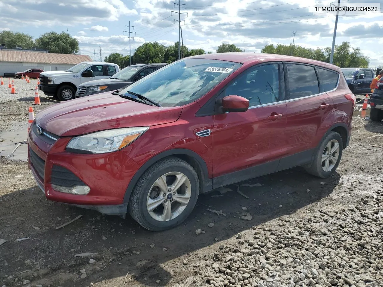 2016 Ford Escape Se VIN: 1FMCU9GX8GUB34522 Lot: 68246584