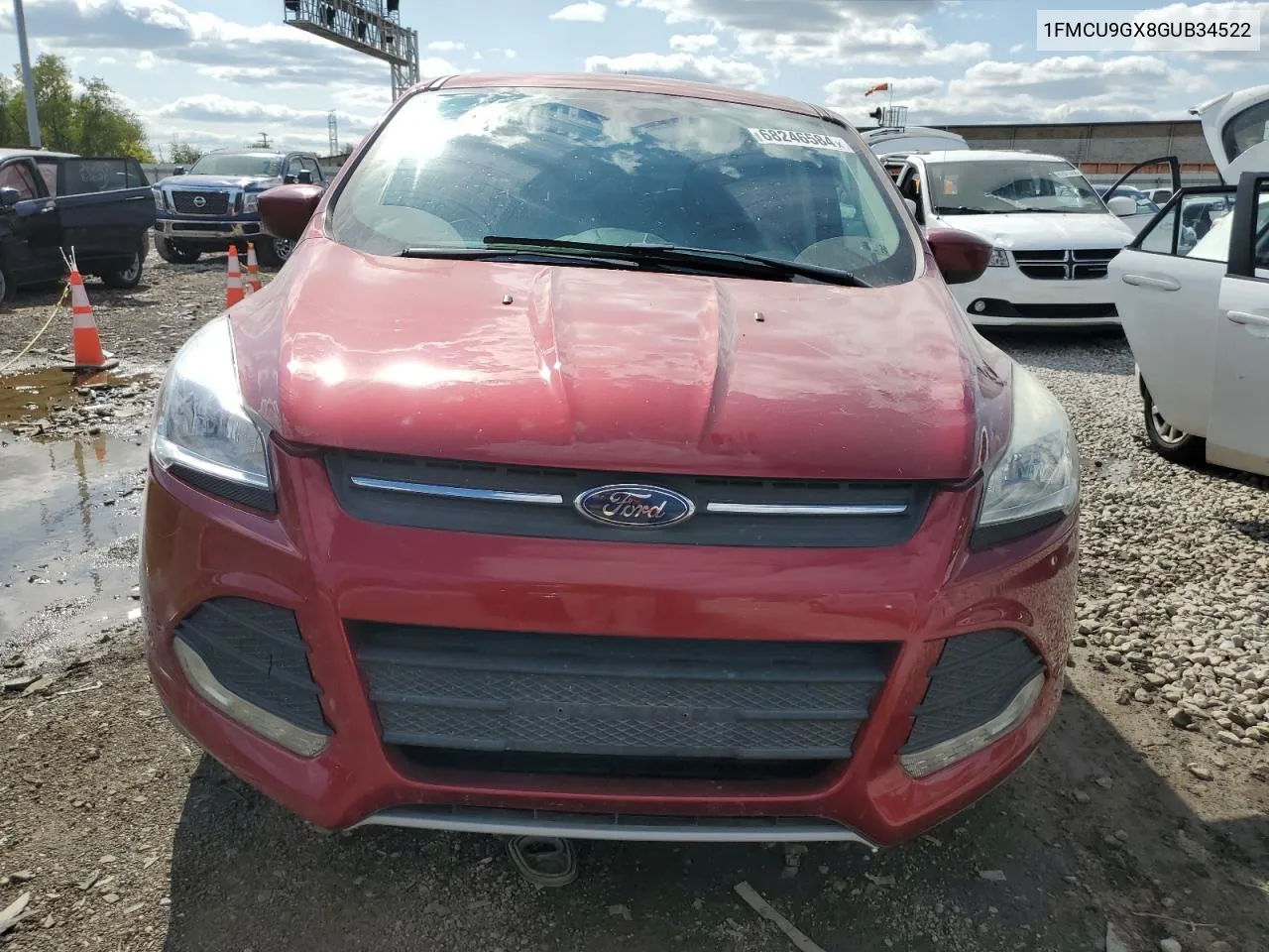 2016 Ford Escape Se VIN: 1FMCU9GX8GUB34522 Lot: 68246584