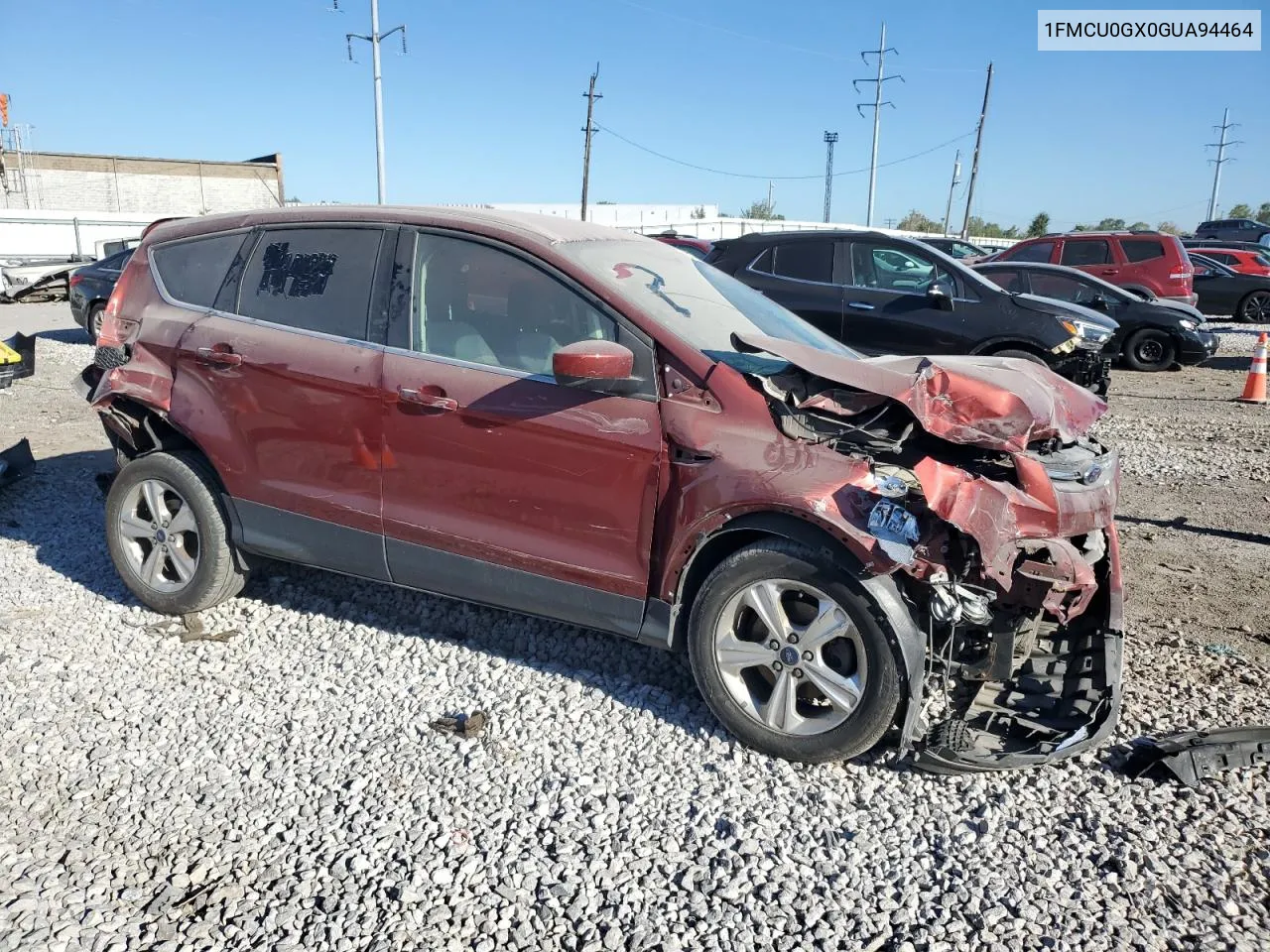 2016 Ford Escape Se VIN: 1FMCU0GX0GUA94464 Lot: 68484164