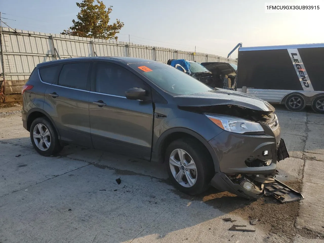 2016 Ford Escape Se VIN: 1FMCU9GX3GUB93915 Lot: 69031354