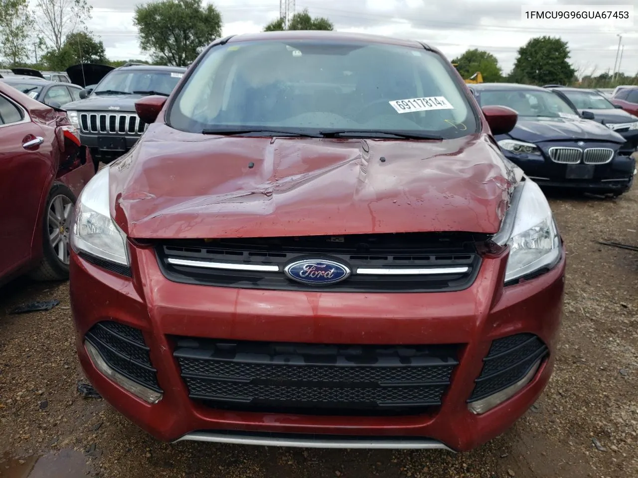 1FMCU9G96GUA67453 2016 Ford Escape Se