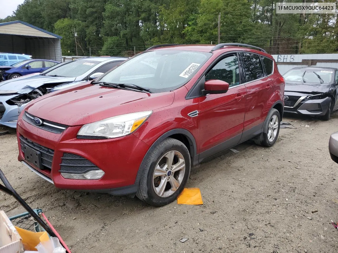 2016 Ford Escape Se VIN: 1FMCU9GX9GUC64423 Lot: 69254904