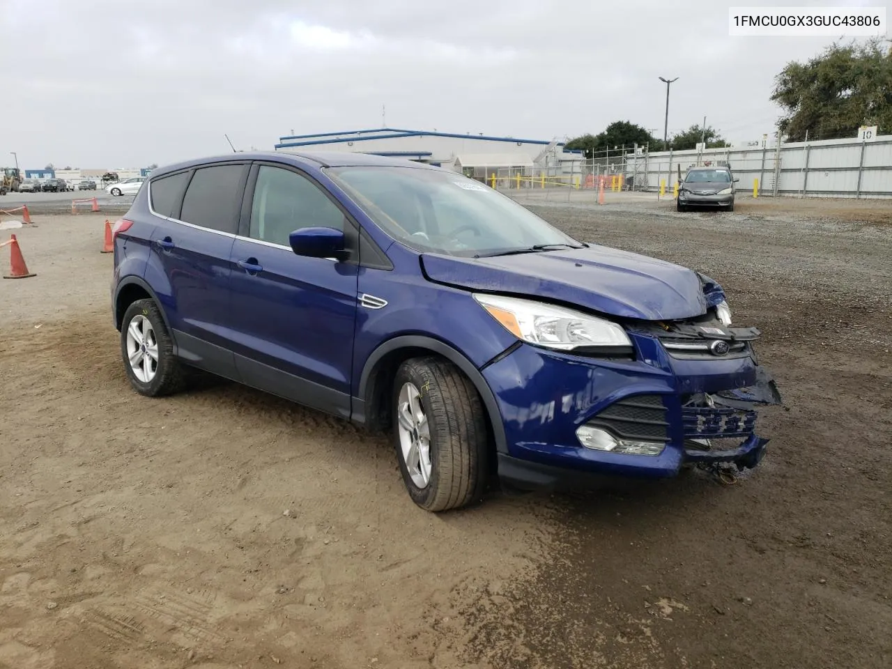 2016 Ford Escape Se VIN: 1FMCU0GX3GUC43806 Lot: 69337844