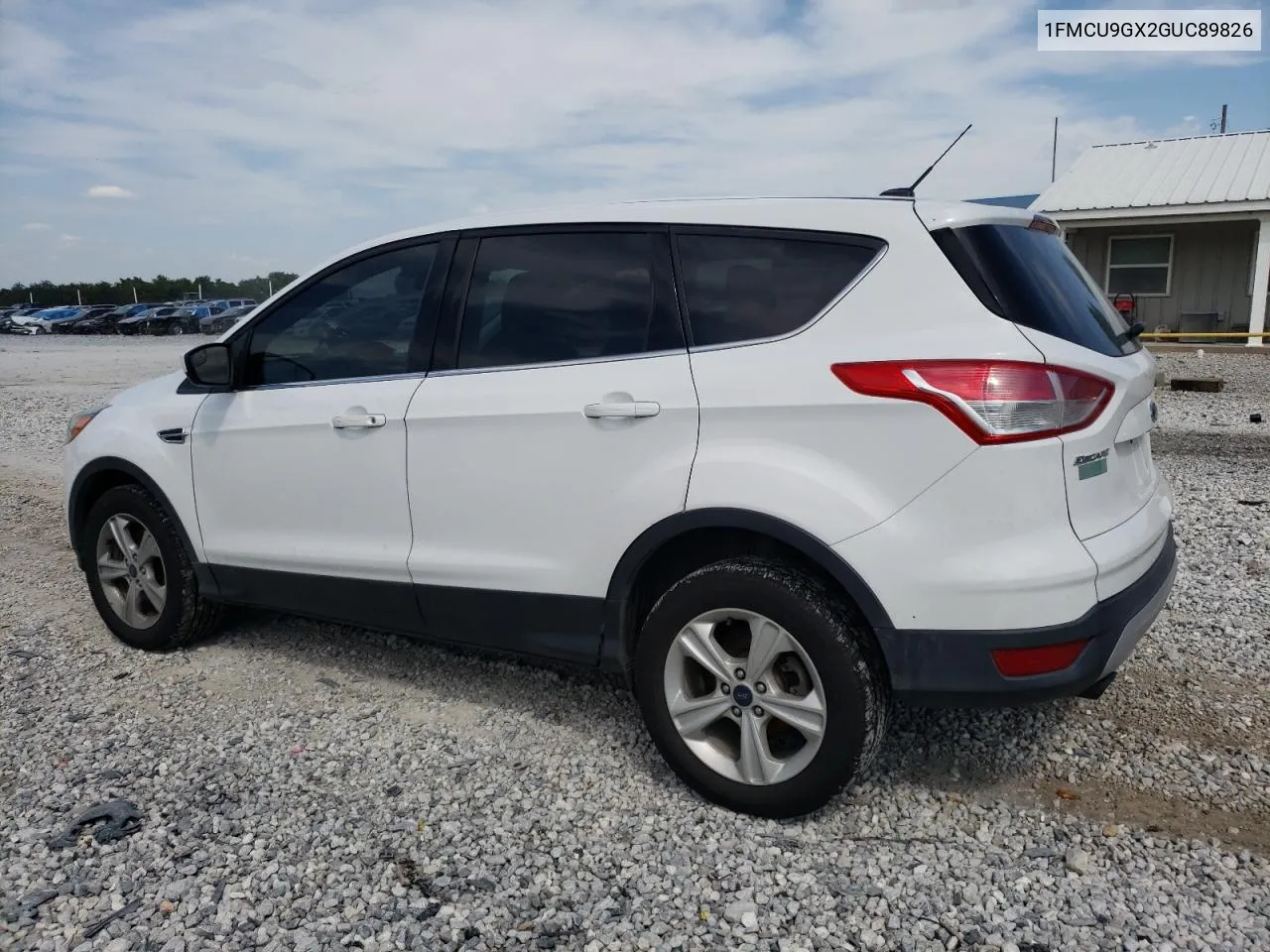 2016 Ford Escape Se VIN: 1FMCU9GX2GUC89826 Lot: 69655884