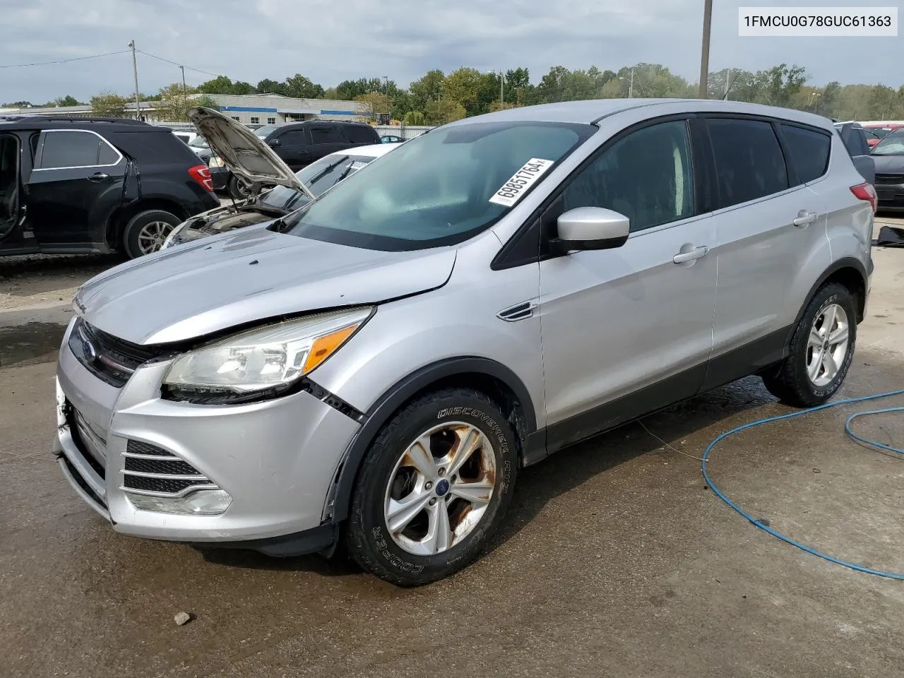 2016 Ford Escape Se VIN: 1FMCU0G78GUC61363 Lot: 69851764