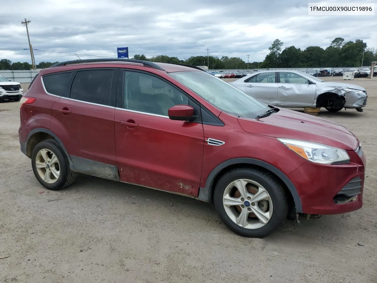 2016 Ford Escape Se VIN: 1FMCU0GX9GUC19896 Lot: 70016214