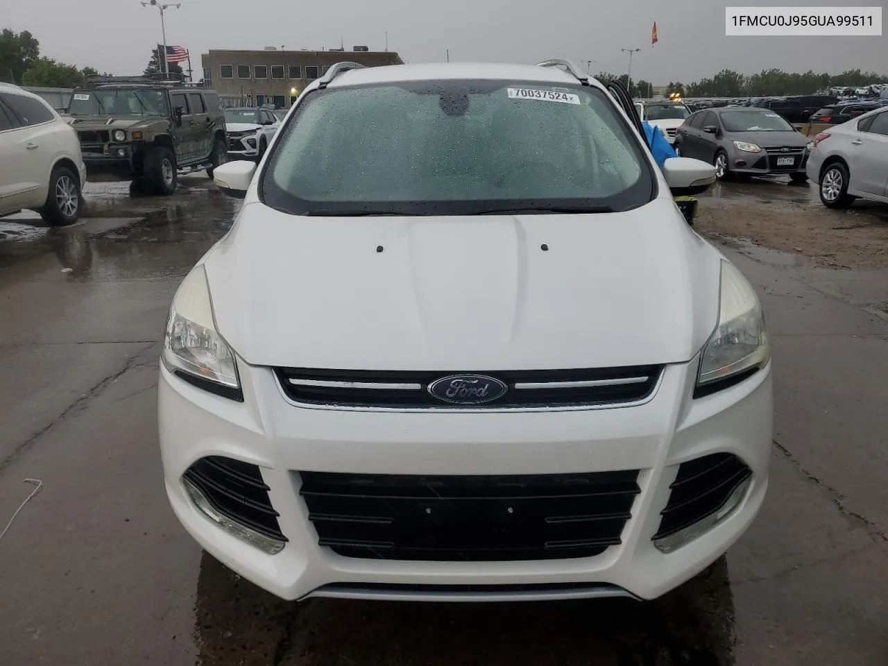 2016 Ford Escape Titanium VIN: 1FMCU0J95GUA99511 Lot: 70037524