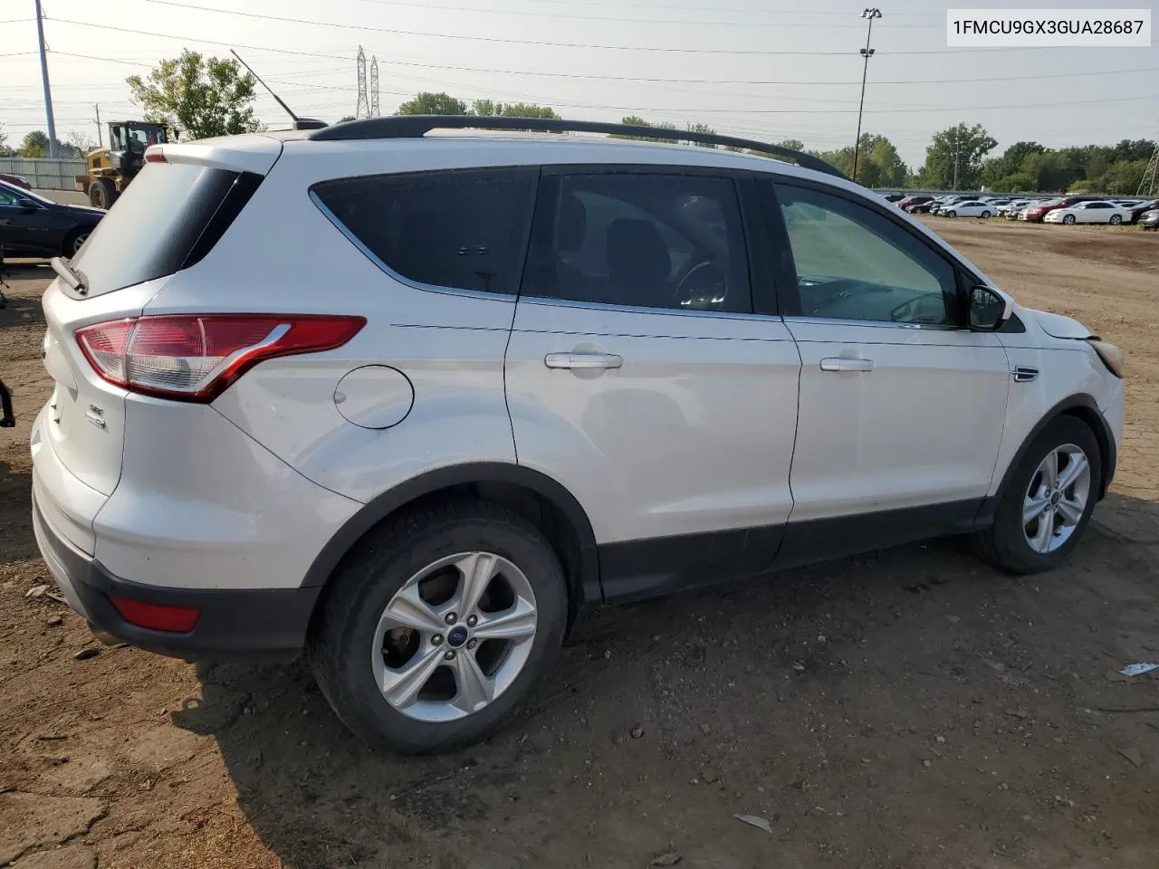 2016 Ford Escape Se VIN: 1FMCU9GX3GUA28687 Lot: 70246564