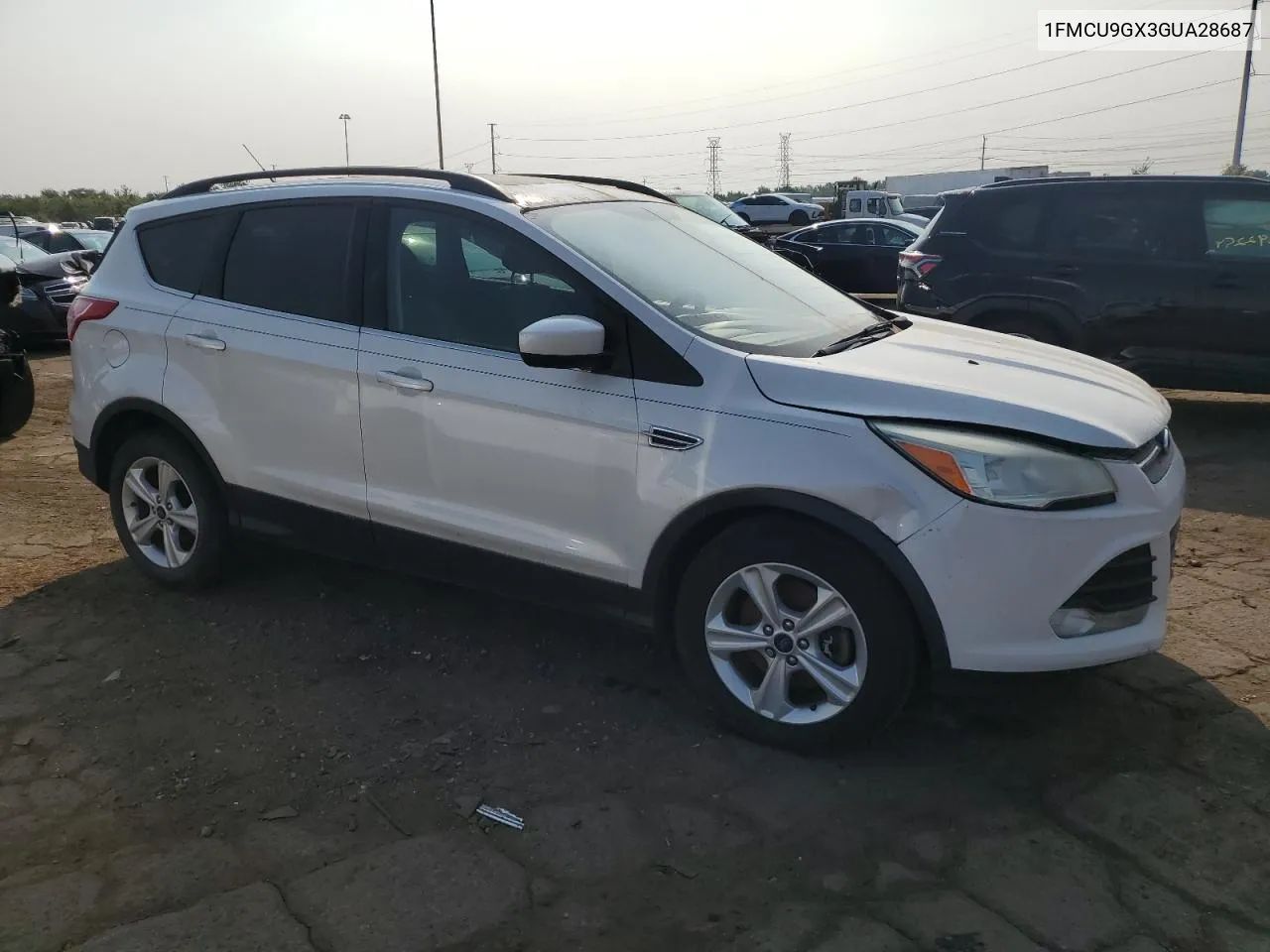 1FMCU9GX3GUA28687 2016 Ford Escape Se