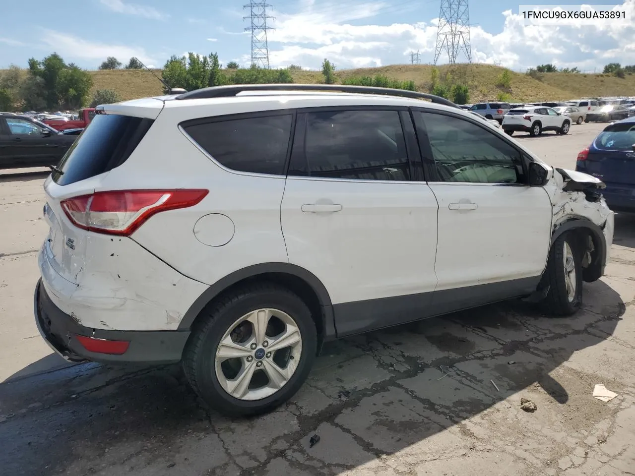 2016 Ford Escape Se VIN: 1FMCU9GX6GUA53891 Lot: 70897864