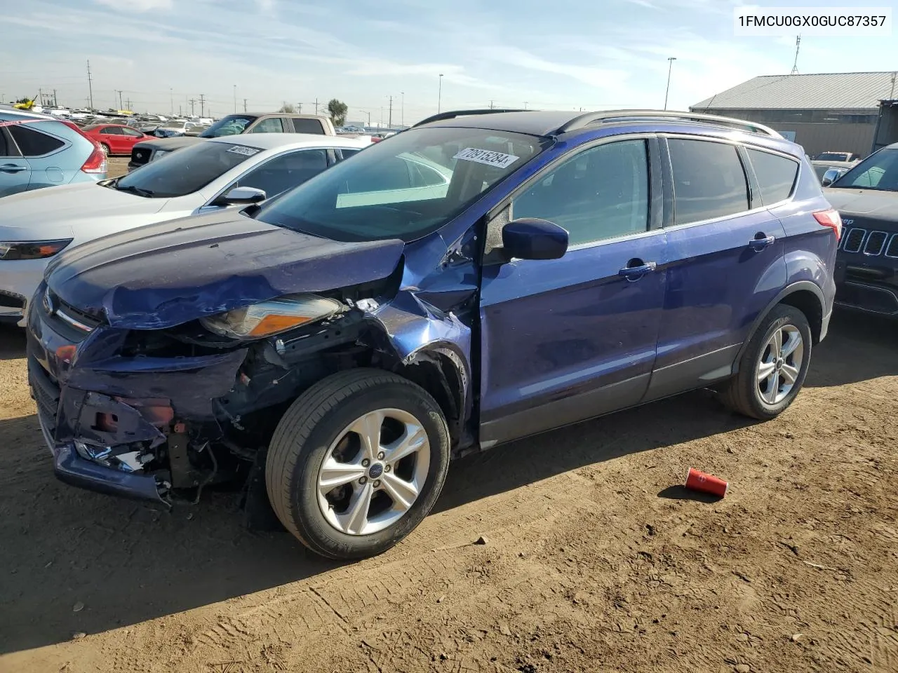 2016 Ford Escape Se VIN: 1FMCU0GX0GUC87357 Lot: 70915284