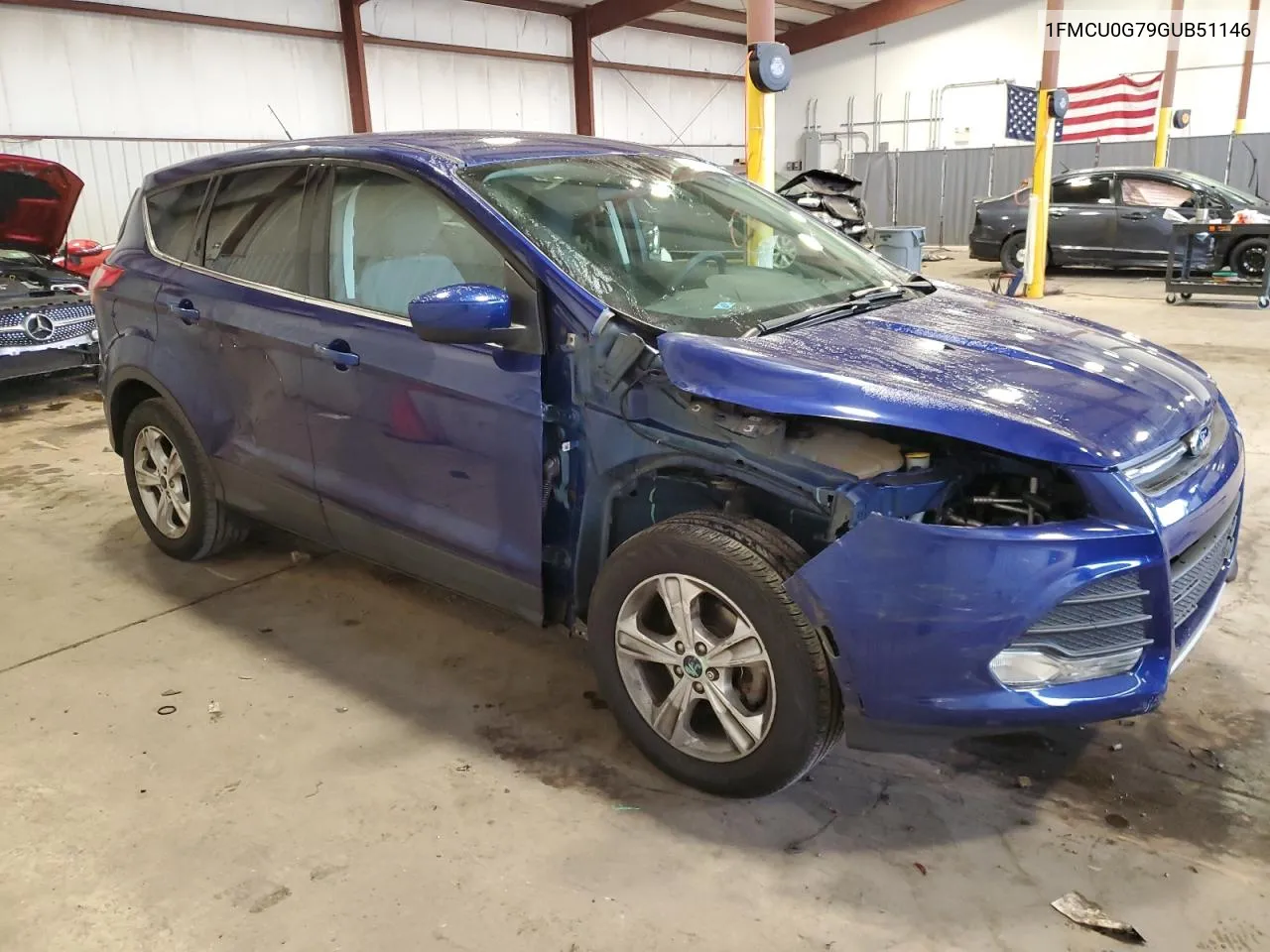 2016 Ford Escape Se VIN: 1FMCU0G79GUB51146 Lot: 71023194