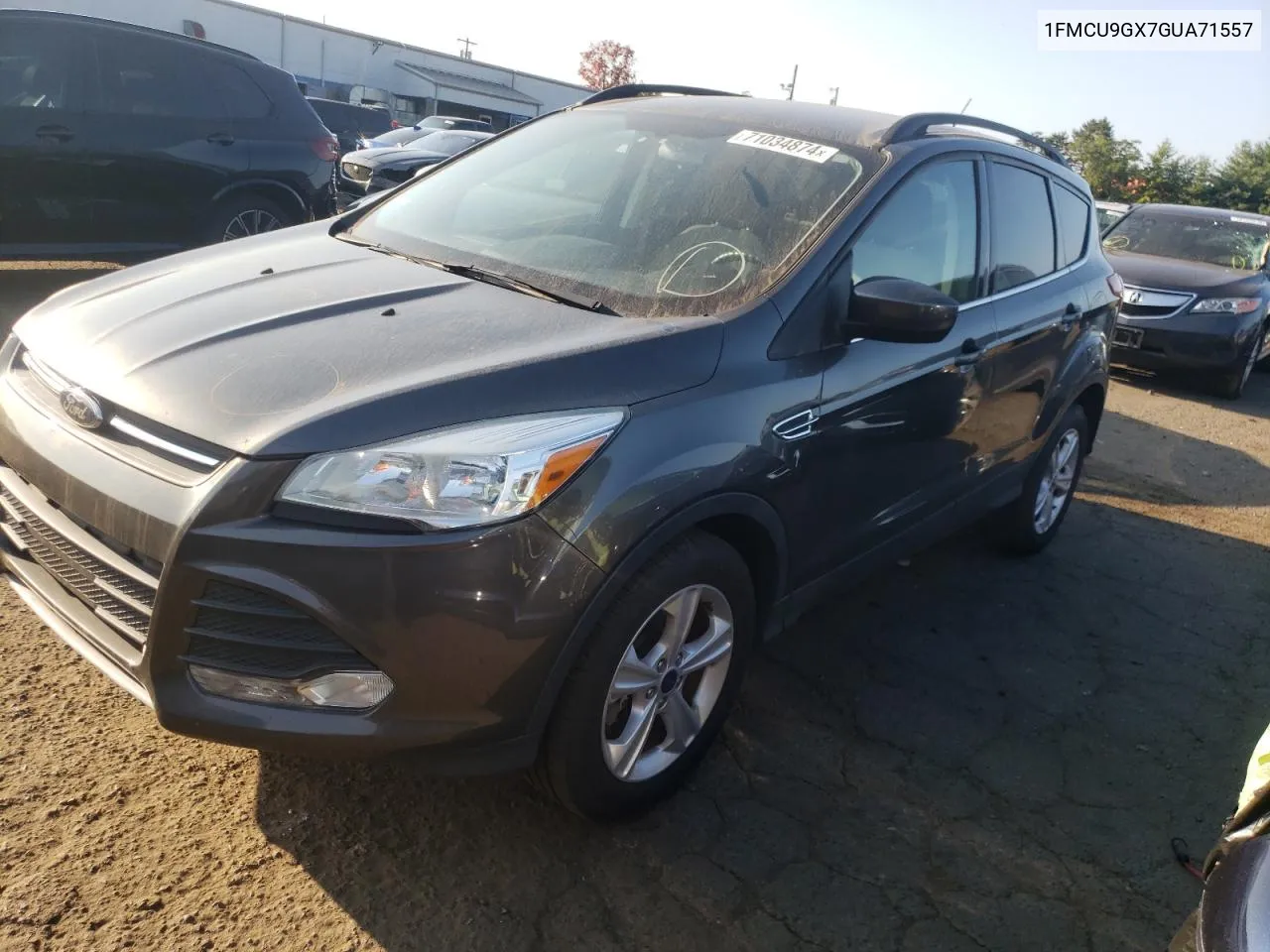 2016 Ford Escape Se VIN: 1FMCU9GX7GUA71557 Lot: 71034874