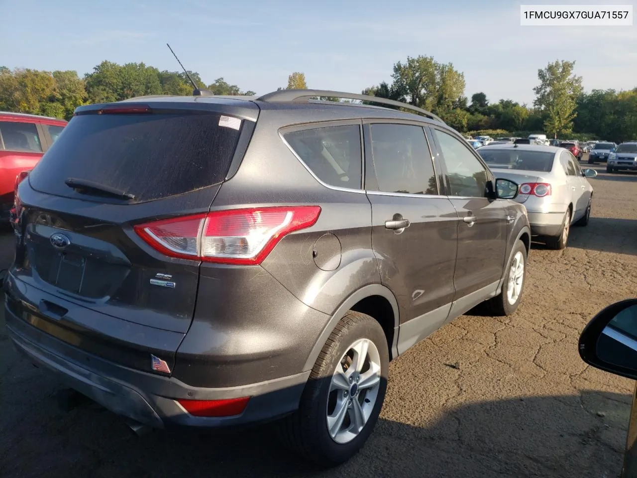 2016 Ford Escape Se VIN: 1FMCU9GX7GUA71557 Lot: 71034874