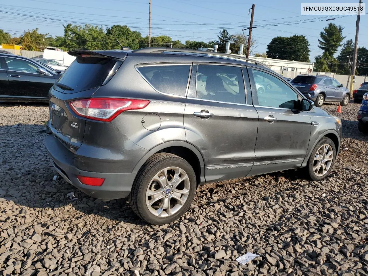 2016 Ford Escape Se VIN: 1FMCU9GX0GUC49518 Lot: 71065654