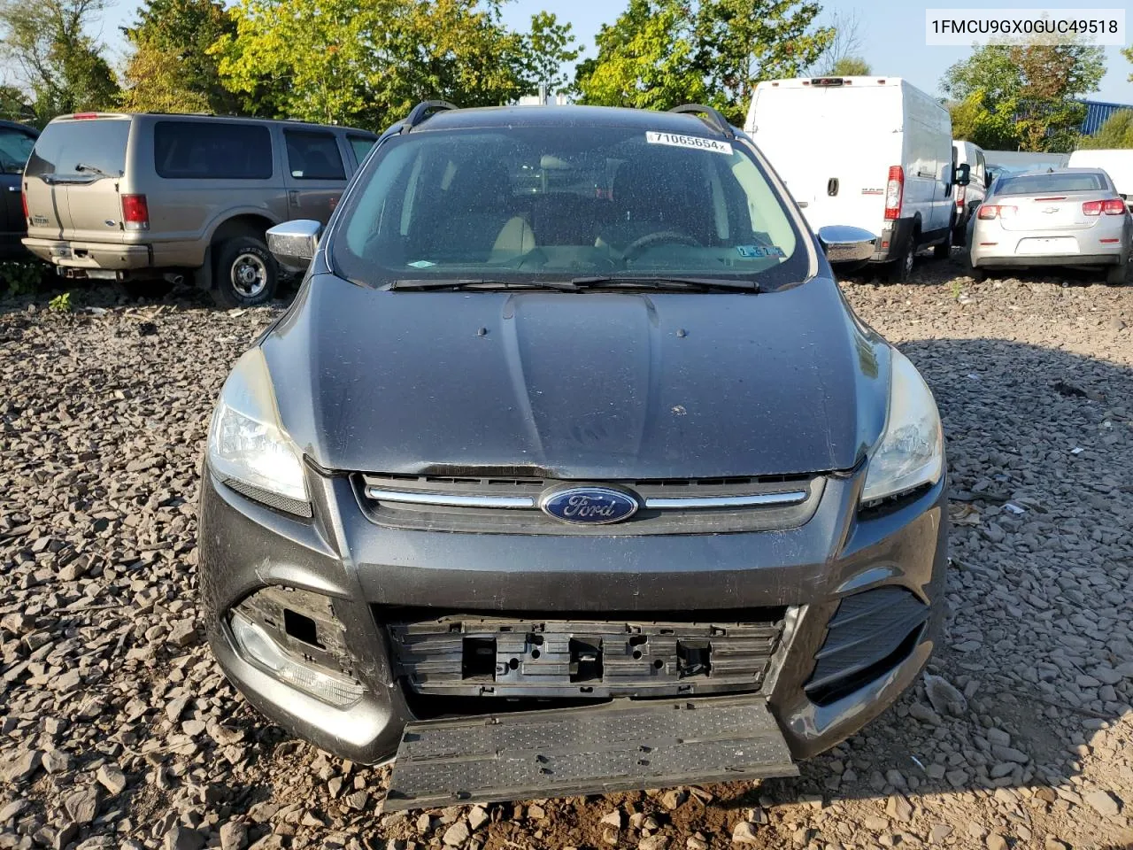 2016 Ford Escape Se VIN: 1FMCU9GX0GUC49518 Lot: 71065654