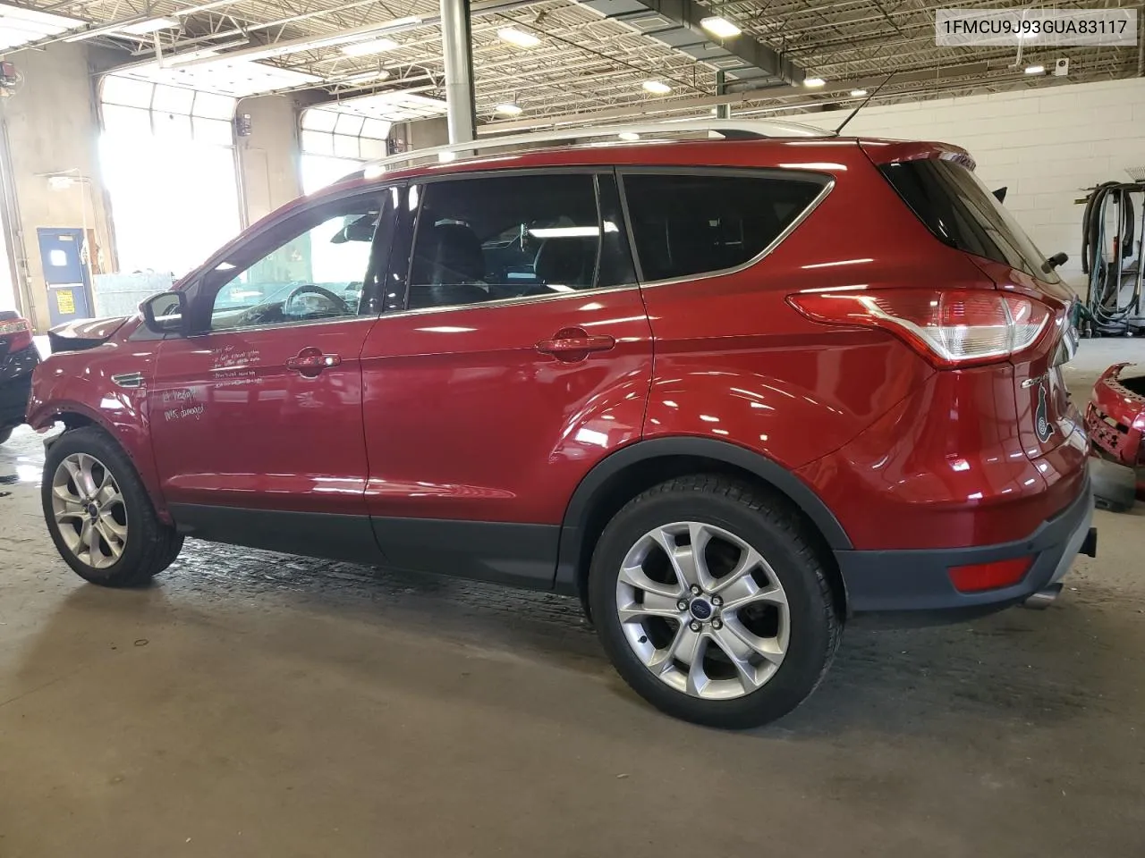 2016 Ford Escape Titanium VIN: 1FMCU9J93GUA83117 Lot: 71340554