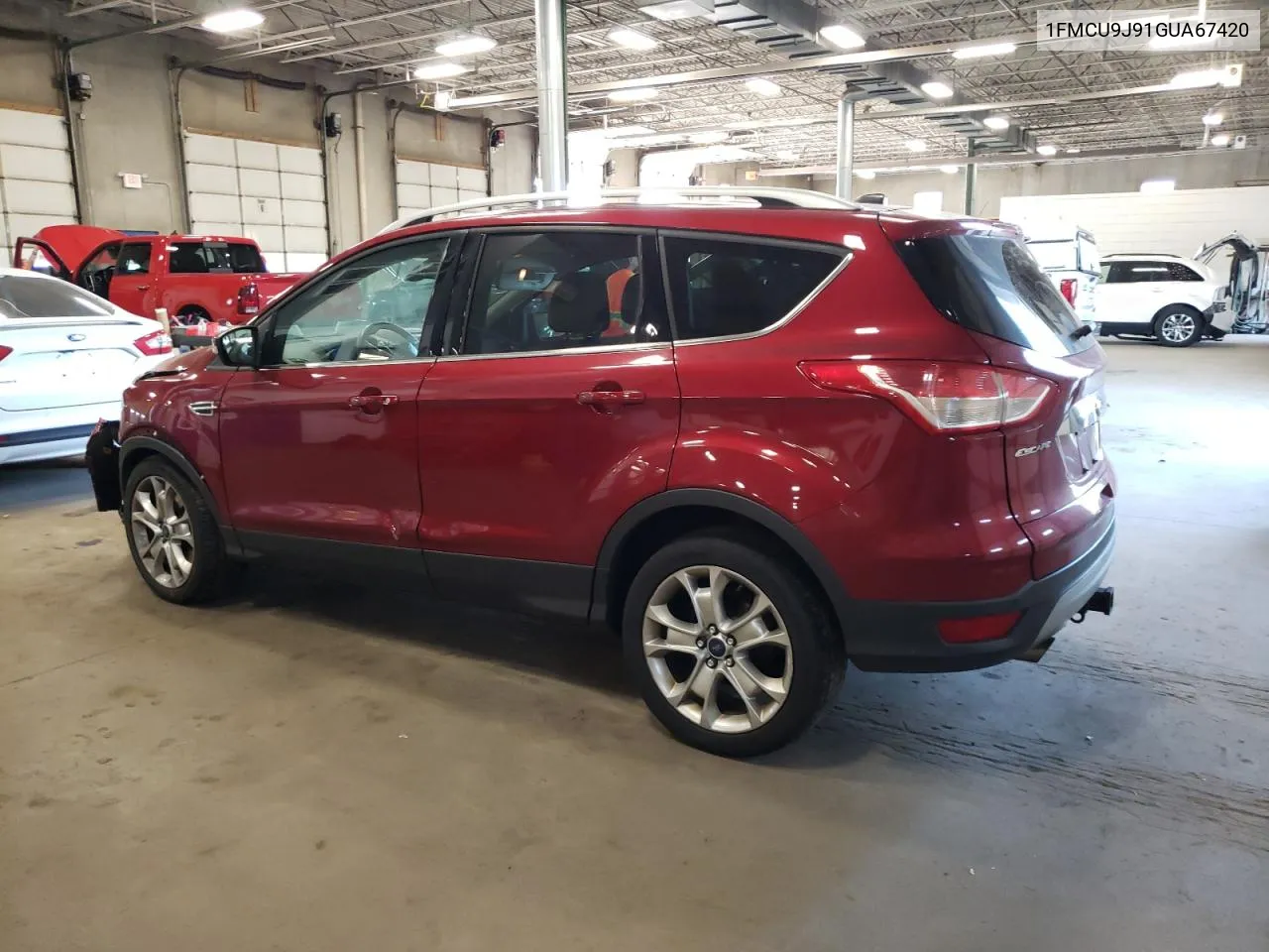 2016 Ford Escape Titanium VIN: 1FMCU9J91GUA67420 Lot: 71425124