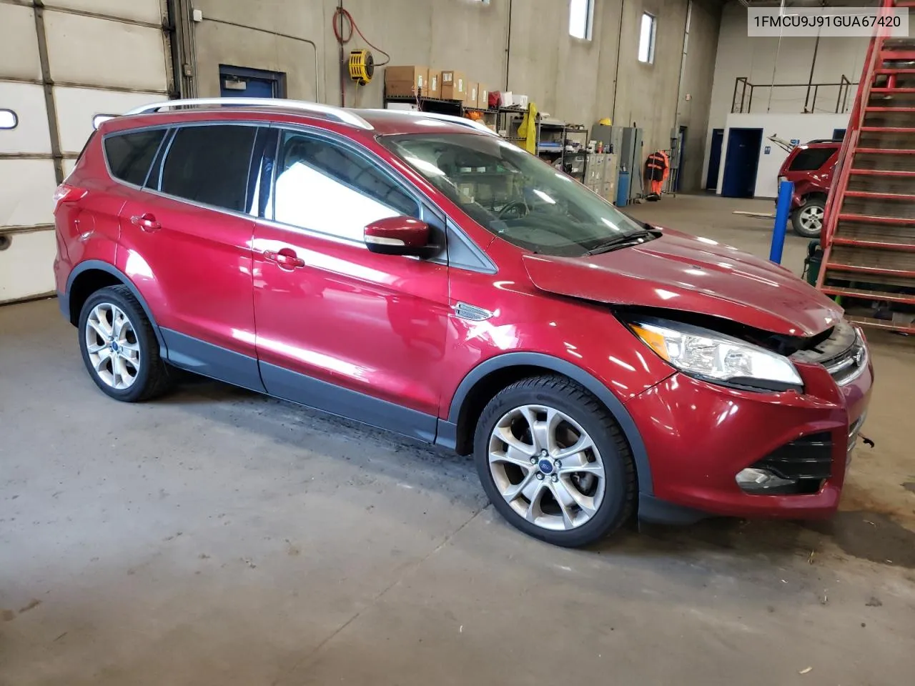 2016 Ford Escape Titanium VIN: 1FMCU9J91GUA67420 Lot: 71425124