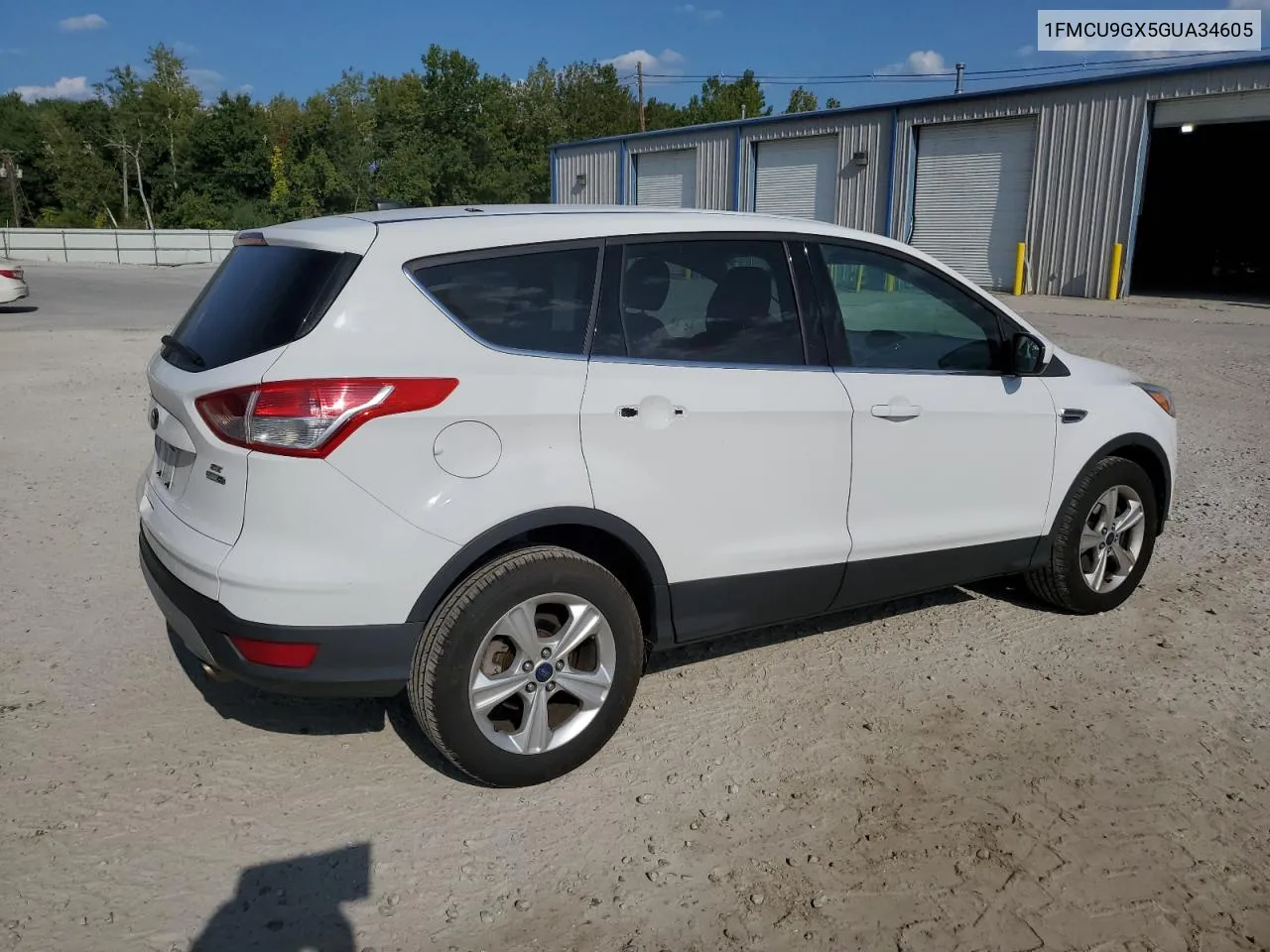 2016 Ford Escape Se VIN: 1FMCU9GX5GUA34605 Lot: 71661774