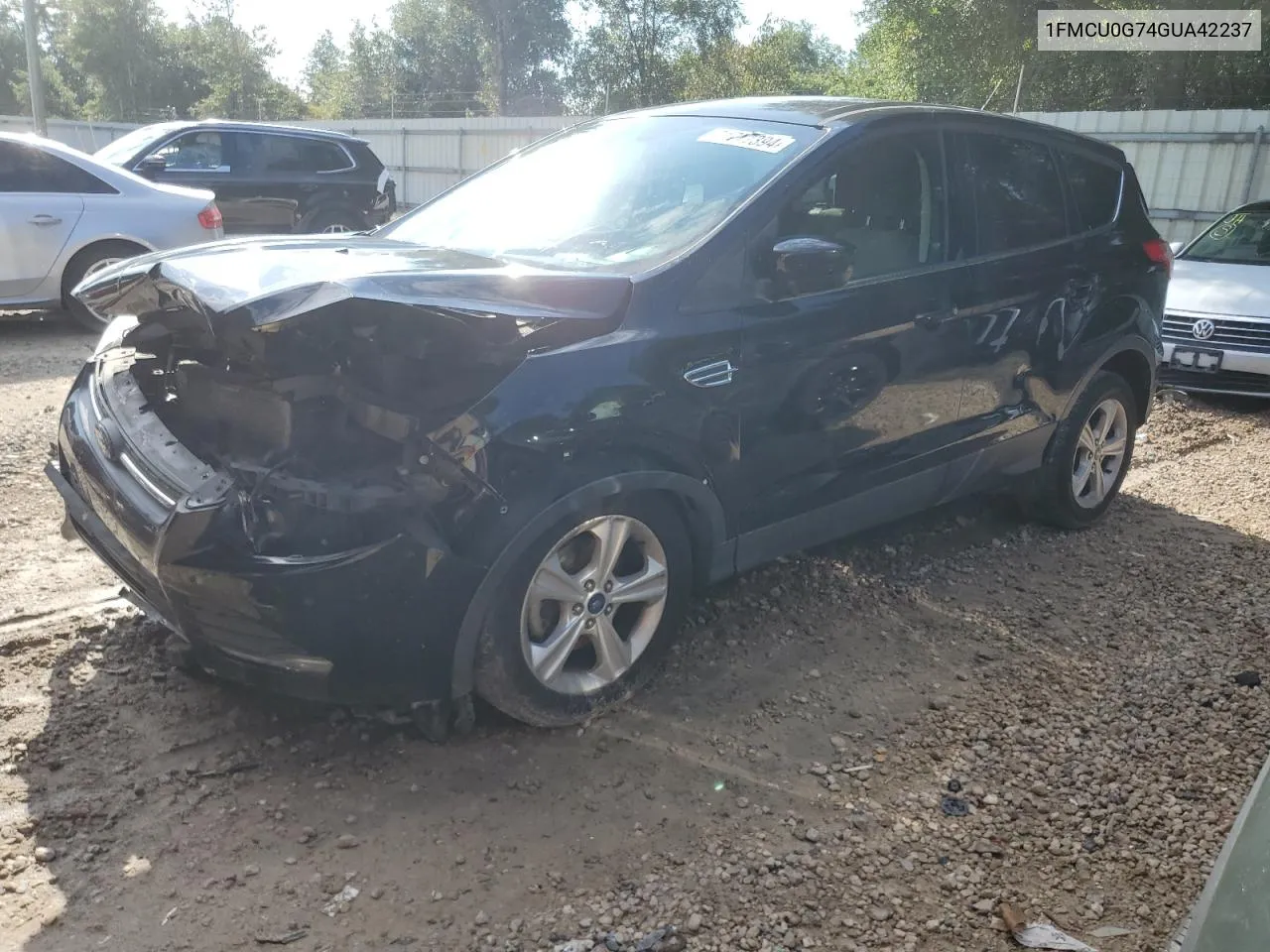 2016 Ford Escape Se VIN: 1FMCU0G74GUA42237 Lot: 71777394