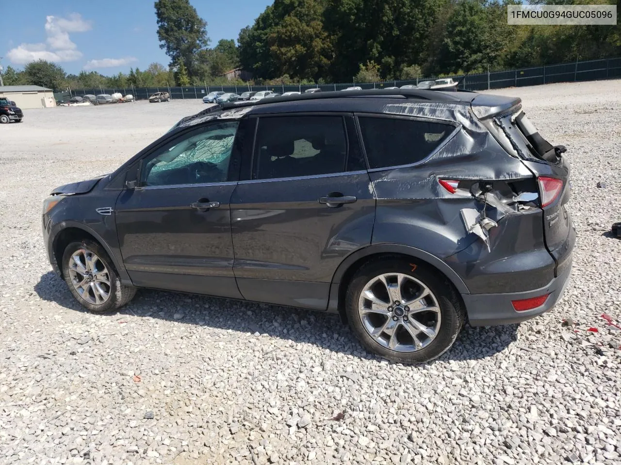 2016 Ford Escape Se VIN: 1FMCU0G94GUC05096 Lot: 71812294