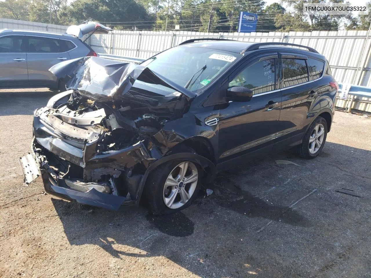 2016 Ford Escape Se VIN: 1FMCU0GX7GUC35322 Lot: 72415424