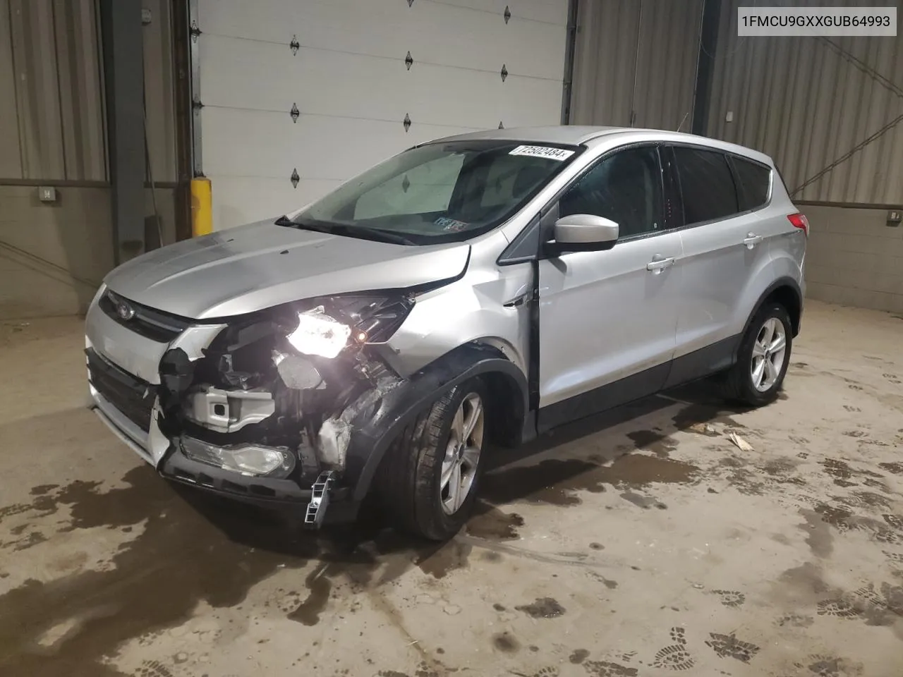 2016 Ford Escape Se VIN: 1FMCU9GXXGUB64993 Lot: 72502484