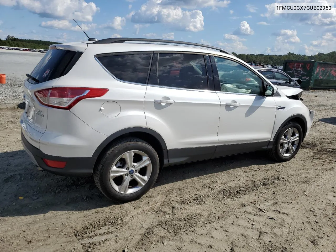 2016 Ford Escape Se VIN: 1FMCU0GX7GUB02950 Lot: 72550134