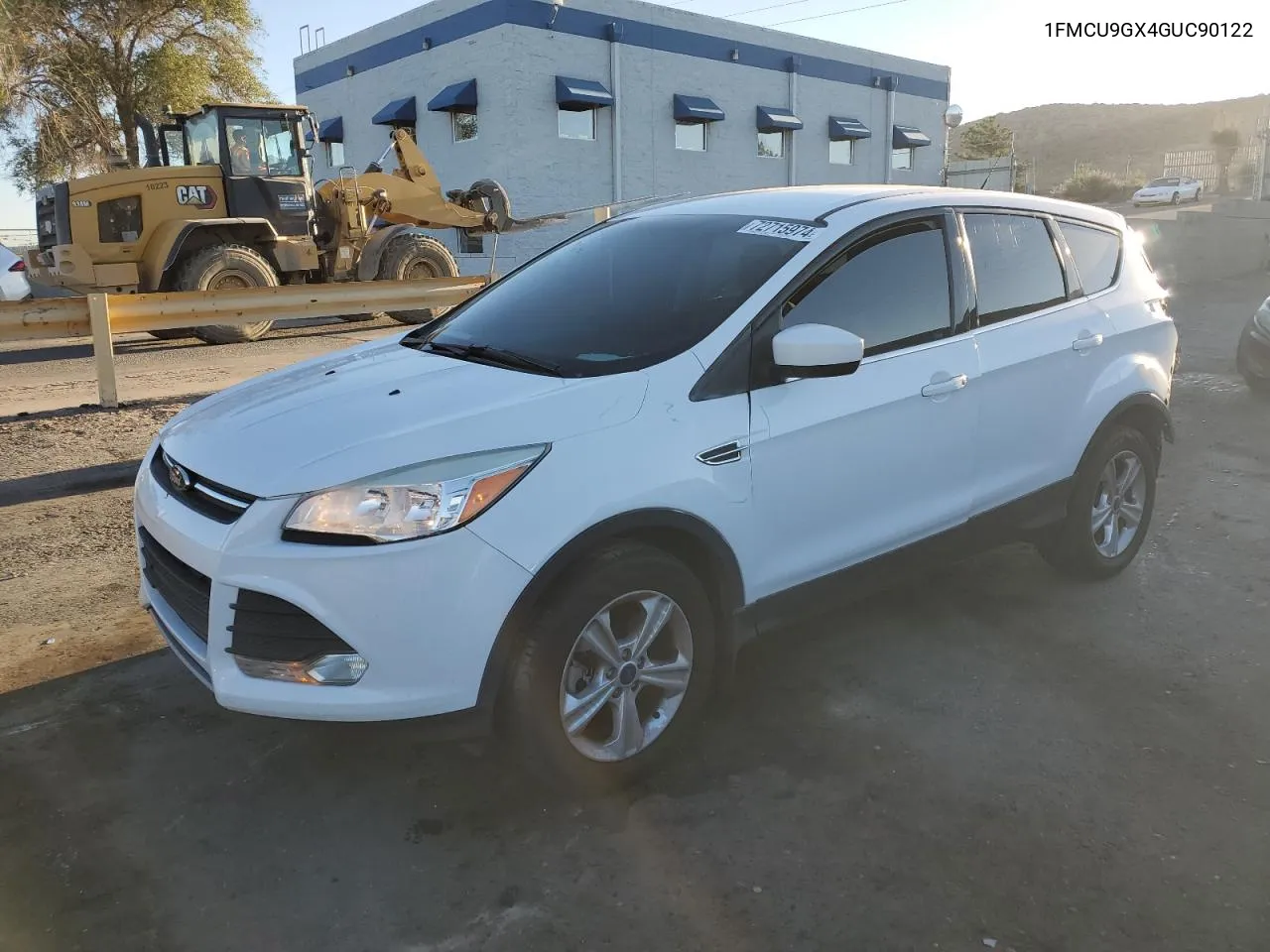 2016 Ford Escape Se VIN: 1FMCU9GX4GUC90122 Lot: 72715974